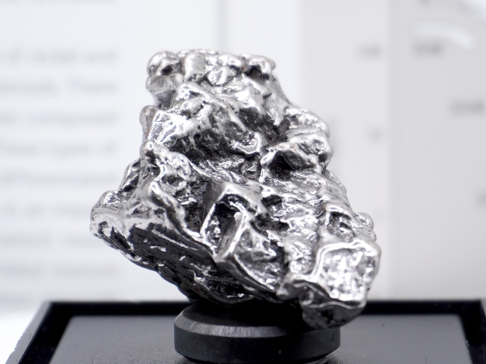 Campo del Cielo Meteorite,Certified iron meteorite in Display Box Campo del Cielo Meteorite,Certified iron meteorite in Display Box