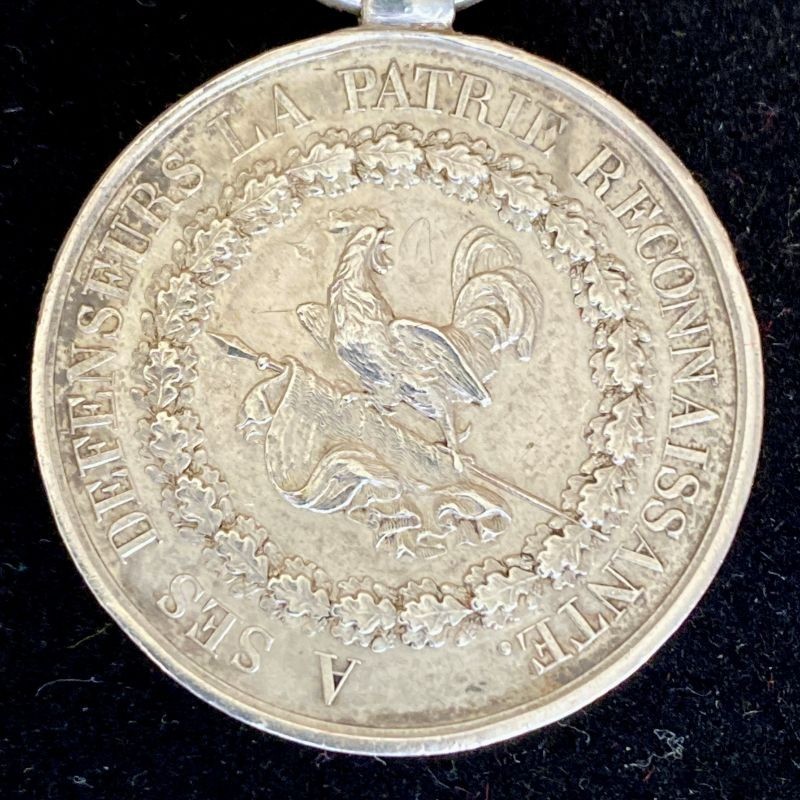 July 1830 SILVER Medal