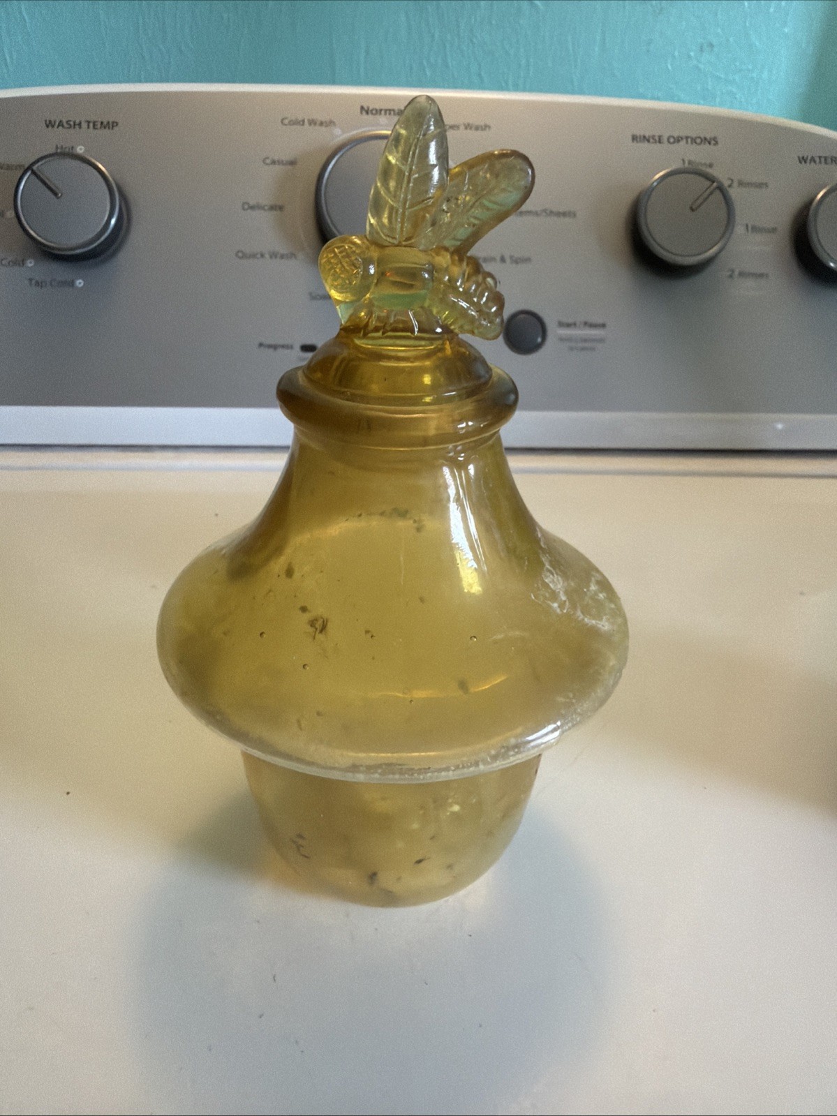 Vintage Amber Fly Or Bee Trap Vintage Amber Fly Or Bee Trap