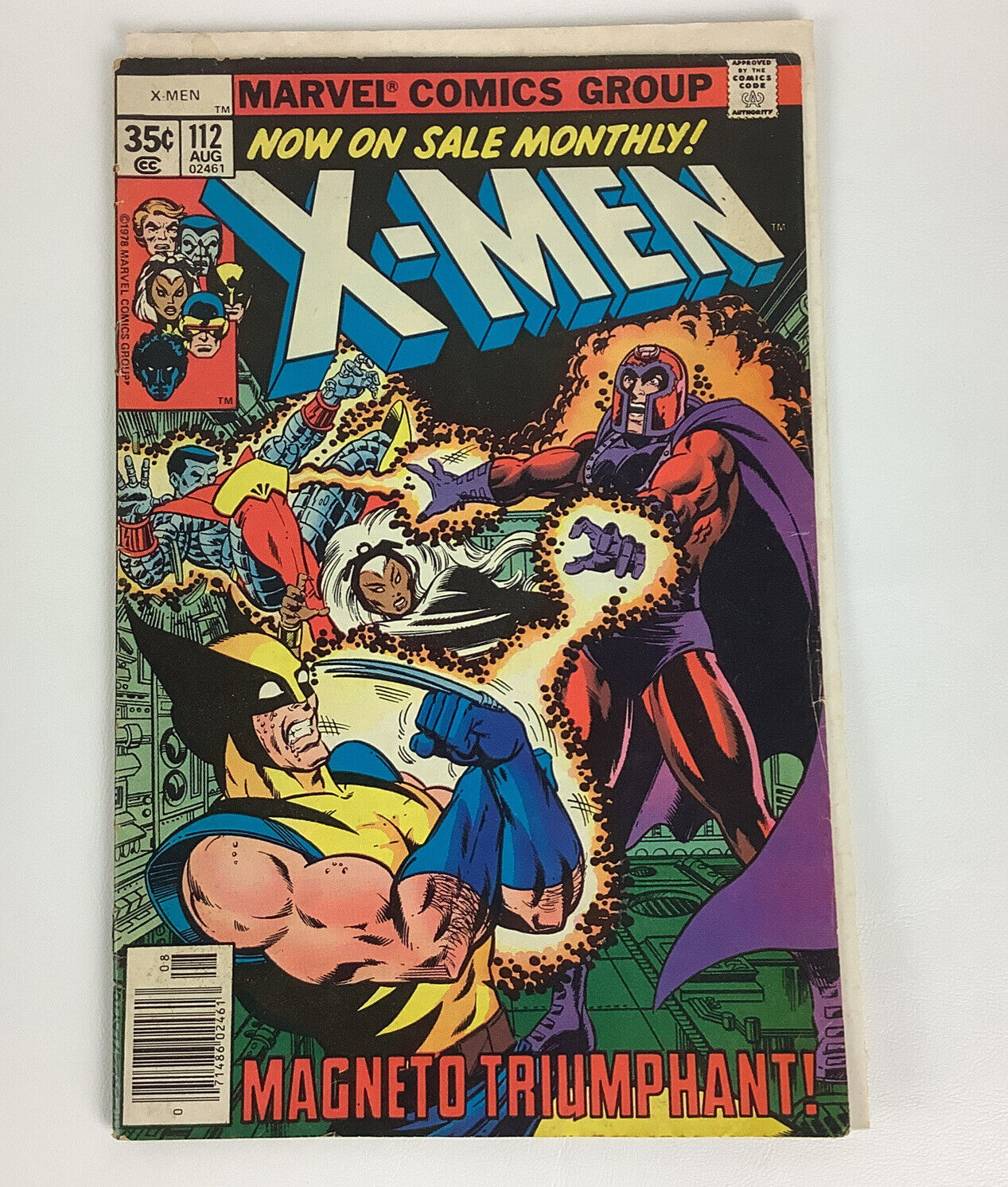 Uncanny X-Men #112 (1978) Magneto Triumphant ~John Byrne~1st Asteroid