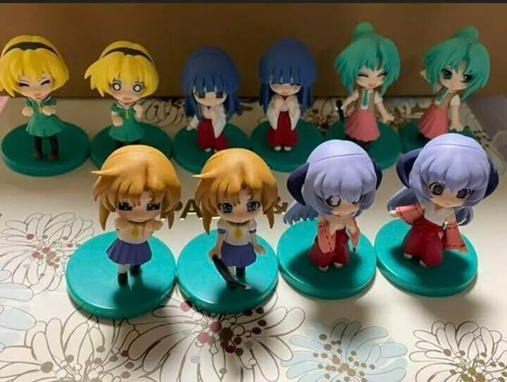 Higurashi When They Cry Daybreak Deformed Mini Figure set 10 Character Goods Toy
