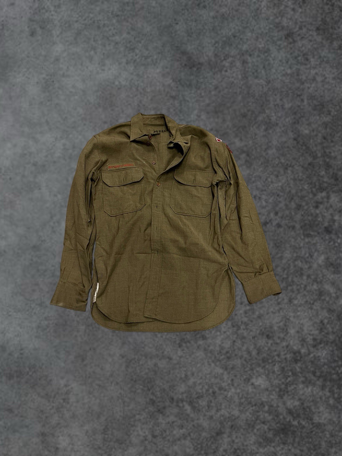 Vintage Boy Scouts Shirt Youth Medium Green Sanforized 1960s Uniform BSA Vintage Boy Scouts Shirt Youth Medium Green Sanforized 1960s Uniform BSA