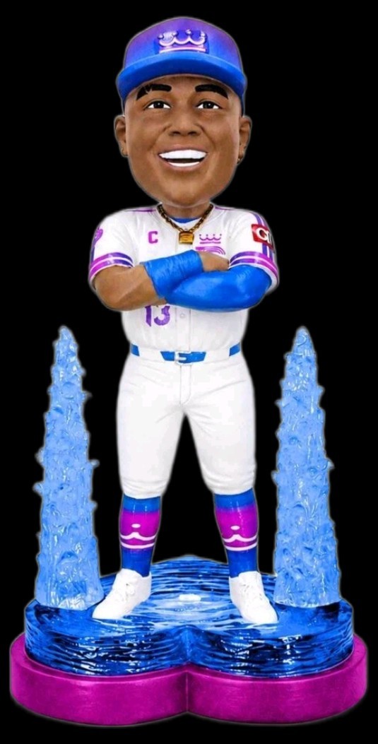 Royals Salvador Perez City Connect Bobblehead NEW Kansas City Salvy KC Captian