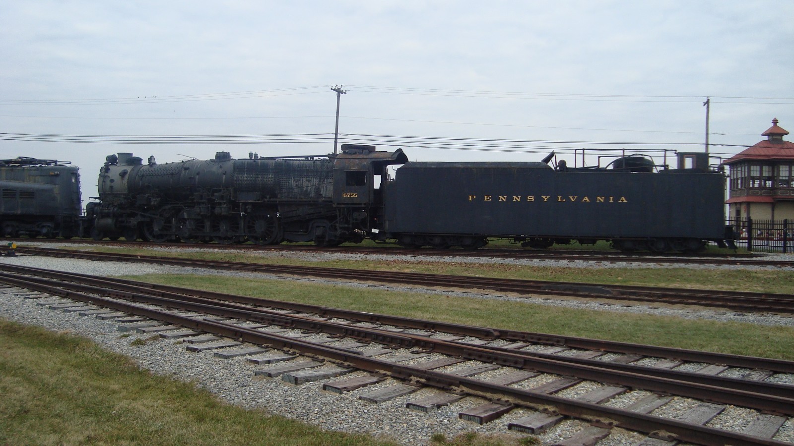 Pennsylvania Railroad 6755 M-1a 4-8-2 largest surviving PRR steam loco 8 x 10