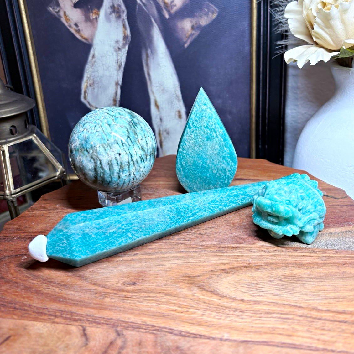 Amazonite High Quality Crystal Bundle