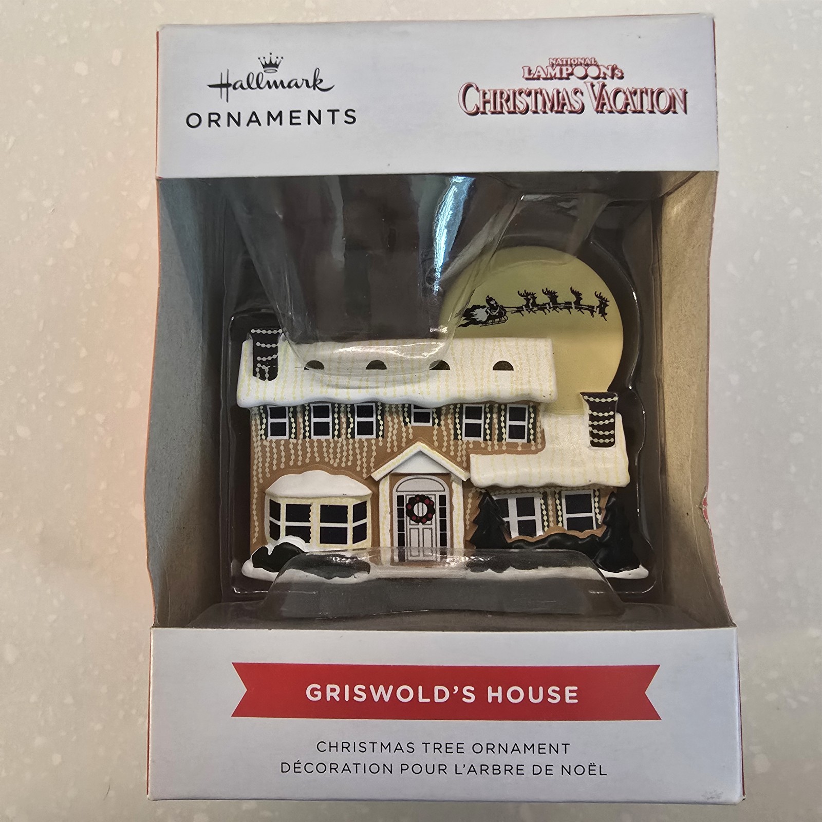 Hallmark Griswold's House Ornament National Lampoons Christmas Vacation Red Box Hallmark Griswold's House Ornament National Lampoons Christmas Vacation Red Box