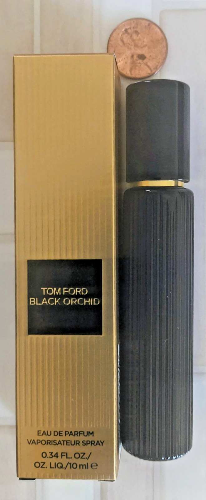 TOM FORD Black Orchid TRAVEL Spray PERFUME EDP *SEALED IN BOX* 0.34 oz 10ml TOM FORD Black Orchid TRAVEL Spray PERFUME EDP *SEALED IN BOX* 0.34 oz 10ml
