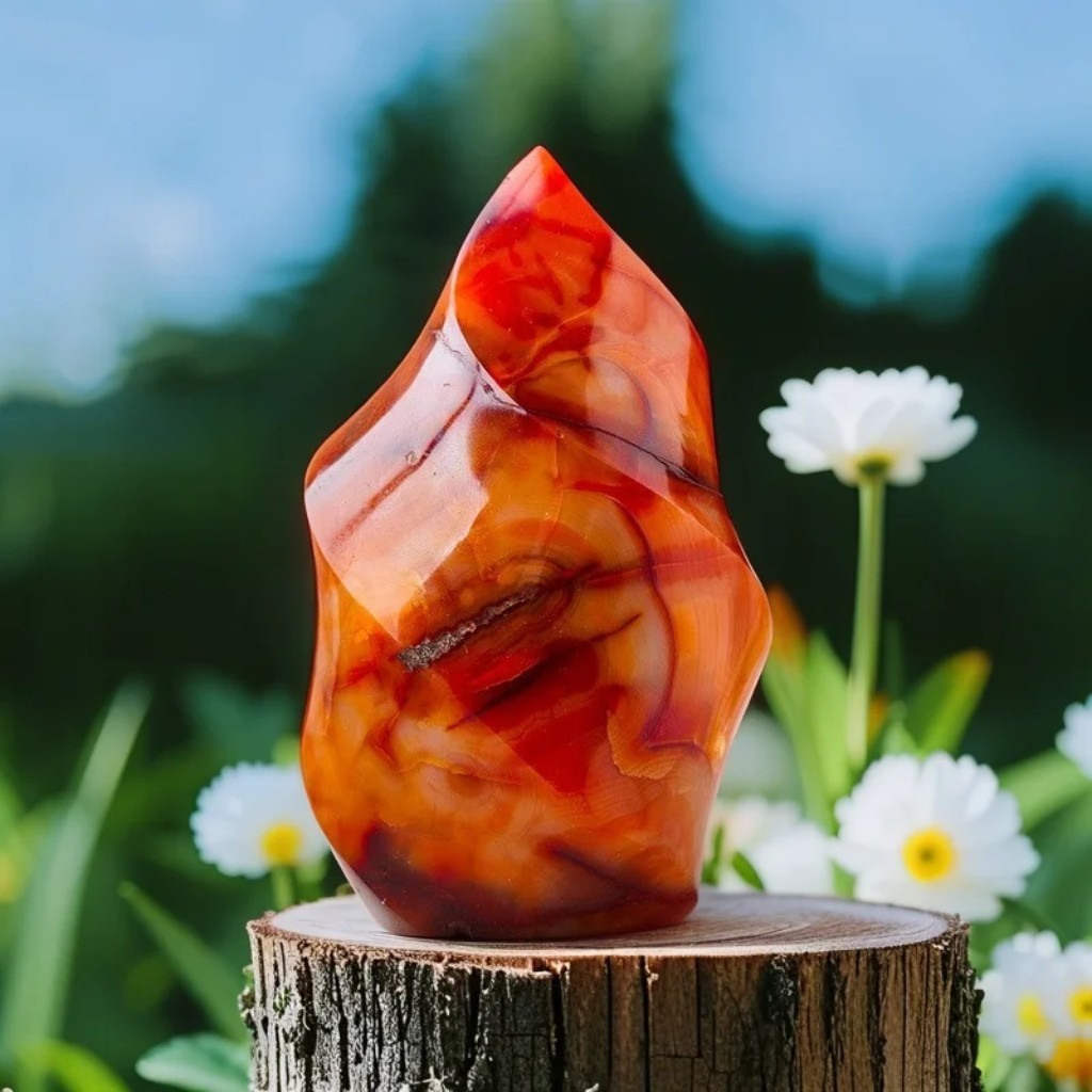 Natural Red Agate Flame Carving Carnelian Tower Healing Crystal Collector Gifts Natural Red Agate Flame Carving Carnelian Tower Healing Crystal Collector Gifts