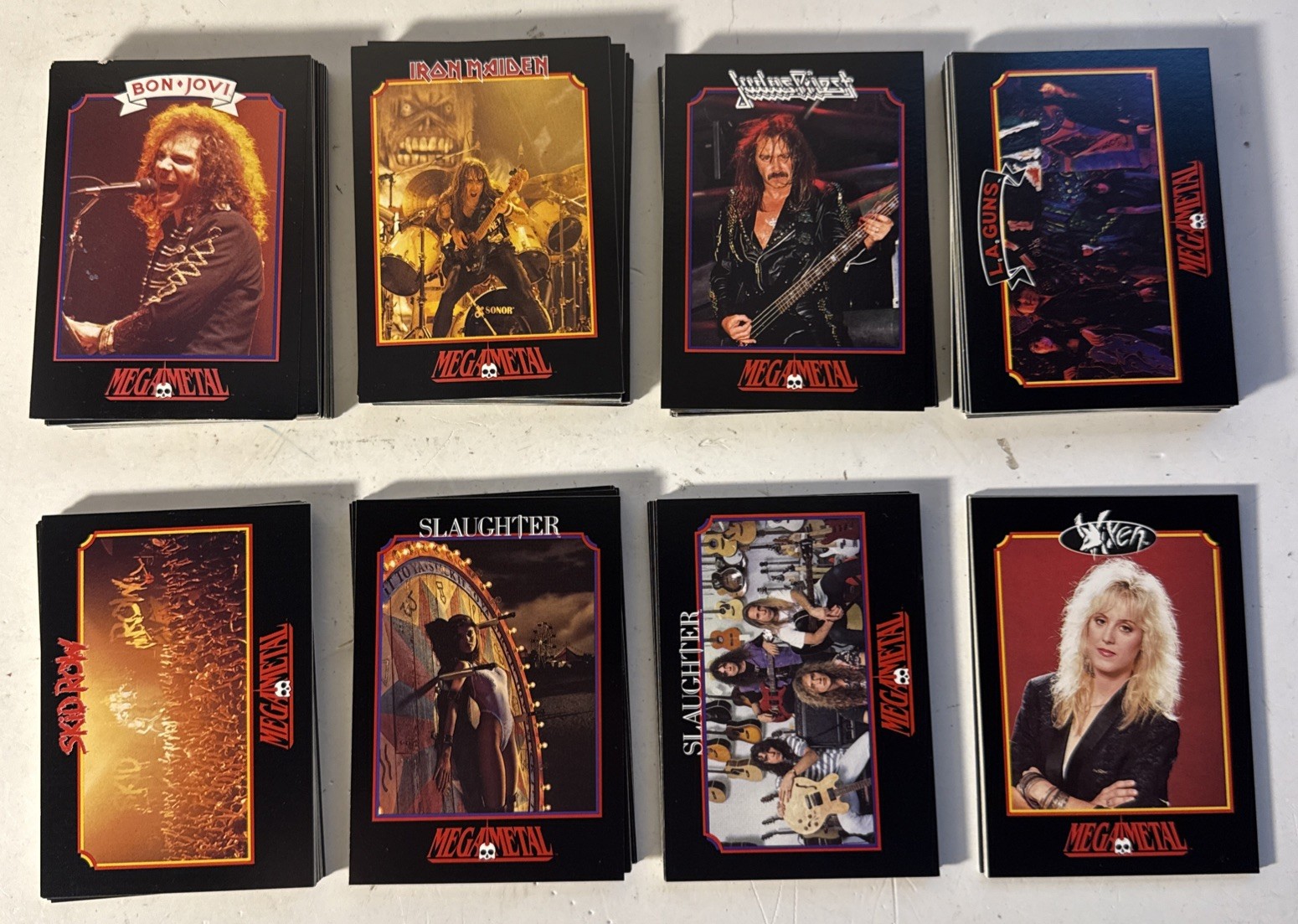 MEGA METAL Cards Complete Set IMPEL 1991 ALL 150 BASE MEGA METAL Cards Complete Set IMPEL 1991 ALL 150 BASE