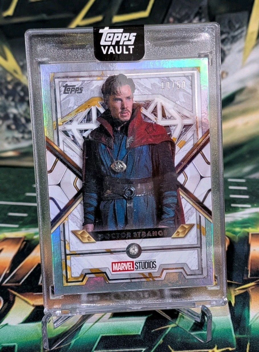 2026 Topps Marvel Vault Dr. Doctor Strange Diamond Gold /50 2026 Topps Marvel Vault Dr. Doctor Strange Diamond Gold /50