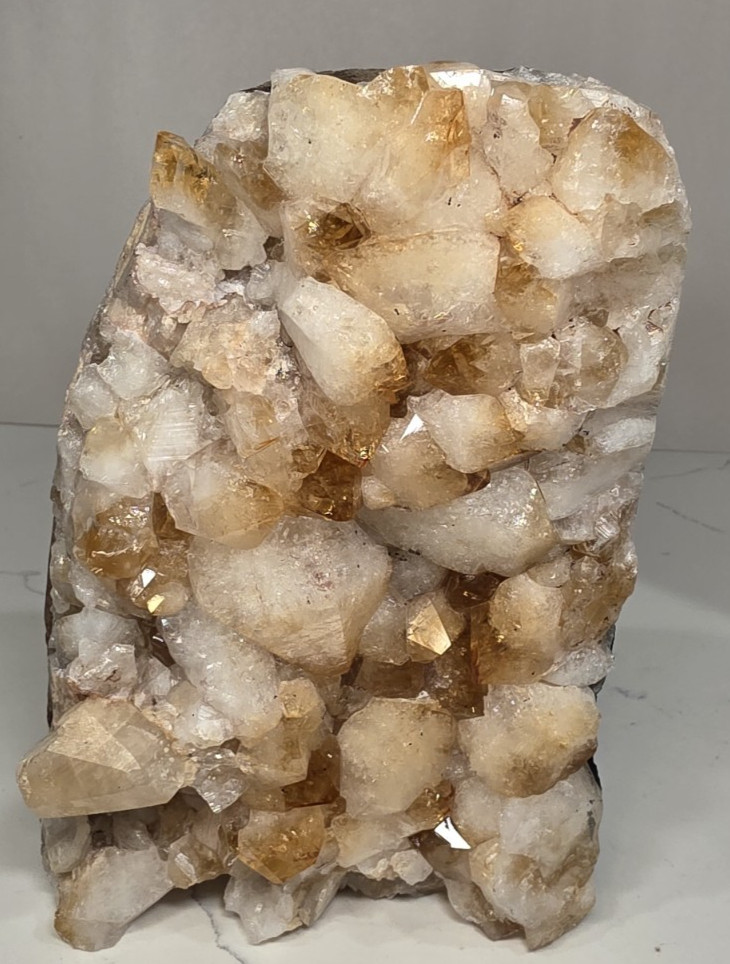 7.5" 7lb Natural Citrine Crystal Secret Money Holder - Hidden Stash Safe UV #2 7.5" 7lb Natural Citrine Crystal Secret Money Holder - Hidden Stash Safe UV #2
