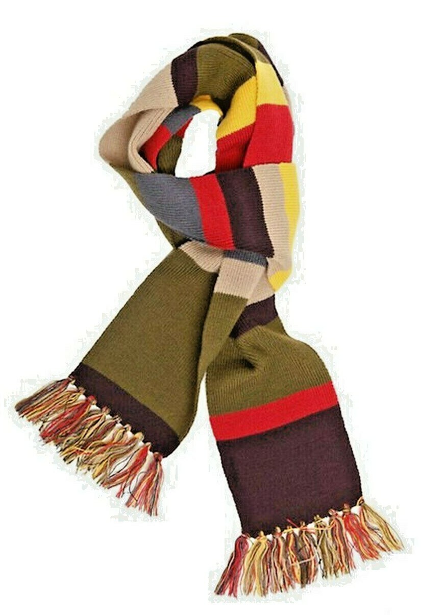 DOCTOR WHO 4th Doctor (Tom Baker) - 6 Foot Long Knit Scarf (Makes a great gift) DOCTOR WHO 4th Doctor (Tom Baker) - 6 Foot Long Knit Scarf (Makes a great gift)