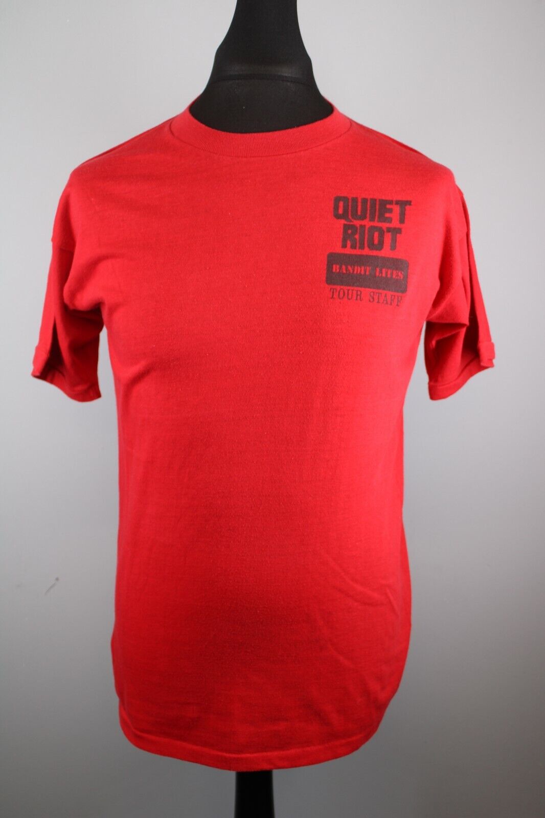 Quiet Riot Randy Rhoads Shirt Original Vintage Crew Conditional Critical 1985