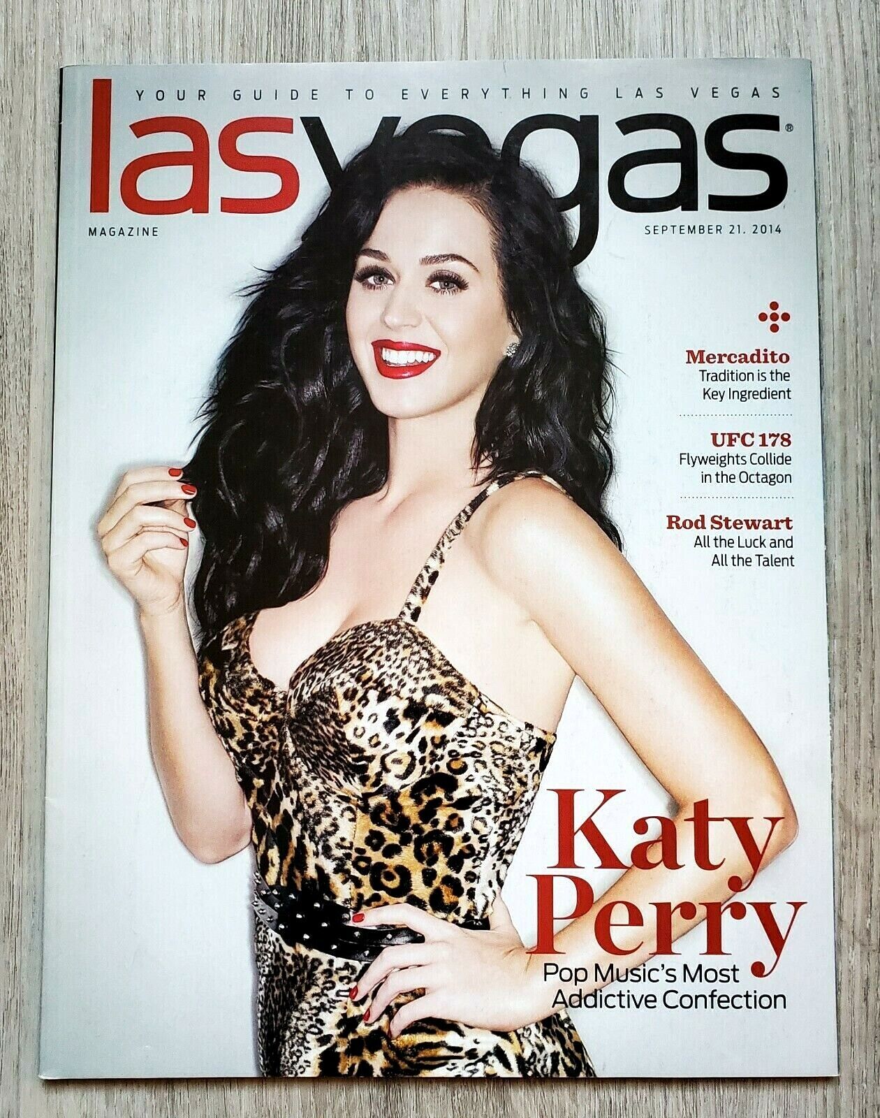 Las Vegas Magazine Featuring Katy Perry - Brand new