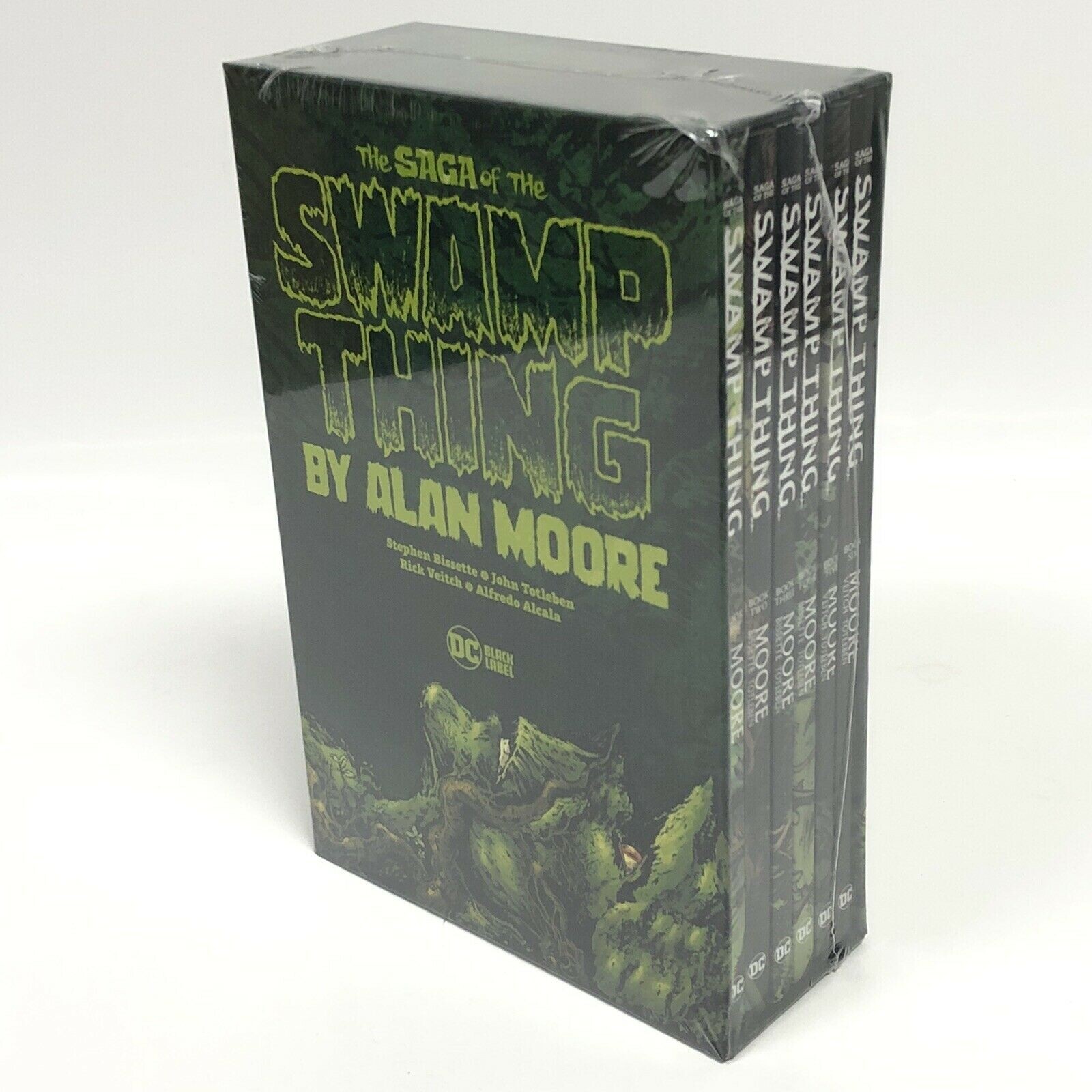 Saga of Swamp Thing Box Set Alan Moore New DC Comics Black Label Slipcase TPBs Saga of Swamp Thing Box Set Alan Moore New DC Comics Black Label Slipcase TPBs