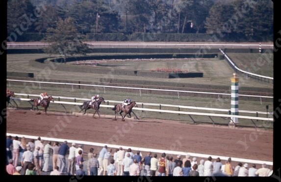 Sl88 Original Slide 1970's Horse Race Track California 672a Sl88 Original Slide 1970's Horse Race Track California 672a