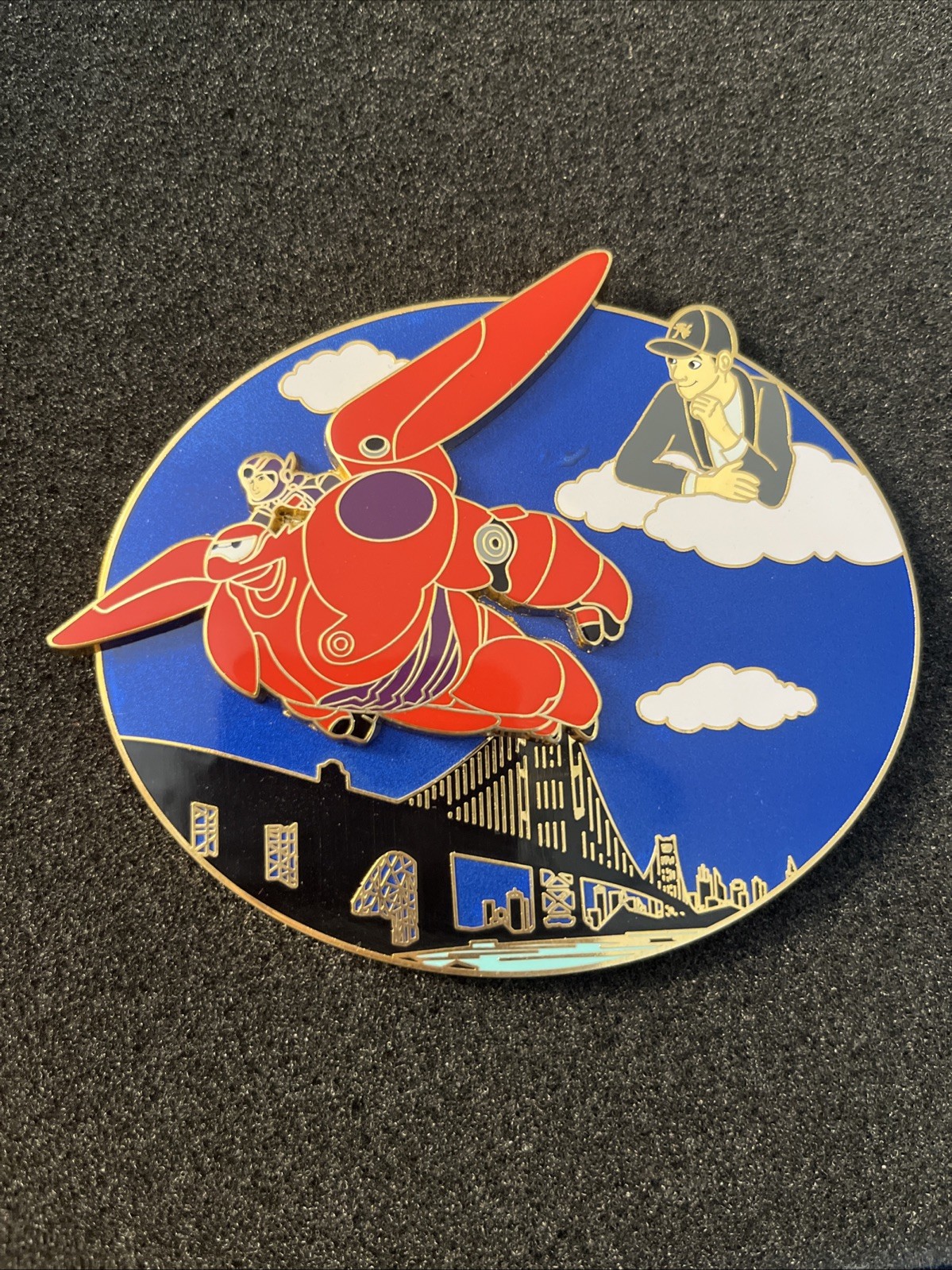DISNEY FANTASY PIN JUMBO BH6 BIG HERO SAN FRANSOKYO TADASHI HIRO ARMORED BAYMAX DISNEY FANTASY PIN JUMBO BH6 BIG HERO SAN FRANSOKYO TADASHI HIRO ARMORED BAYMAX