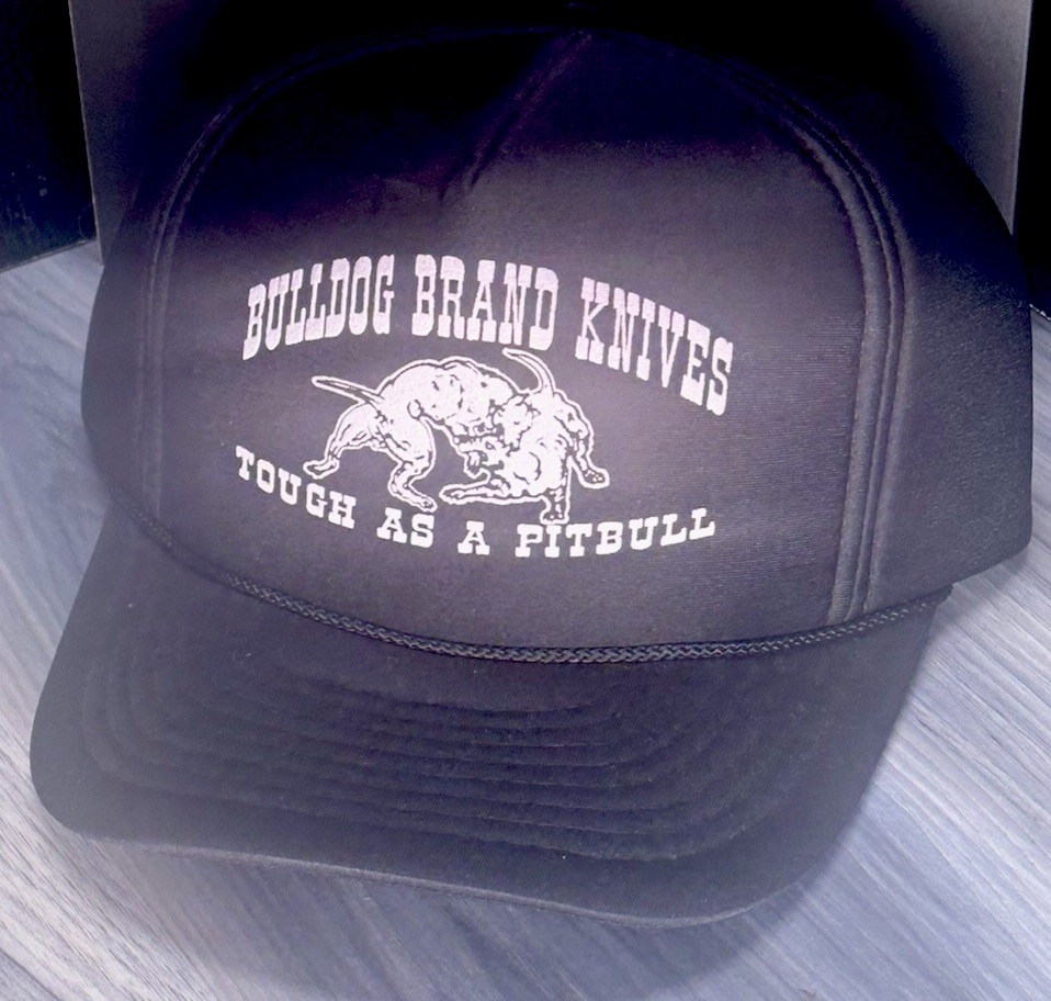 Vintage Rare Bulldog Brand Knife Company 80's Trucker Cap Hat NOS