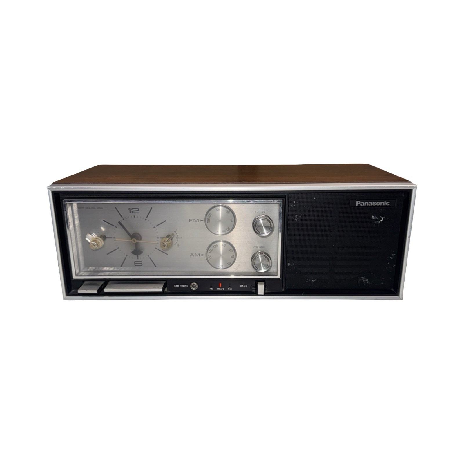 Panasonic RC-7240A FM AM Clock Radio Alarm Vintage Panasonic RC-7240A FM AM Clock Radio Alarm Vintage