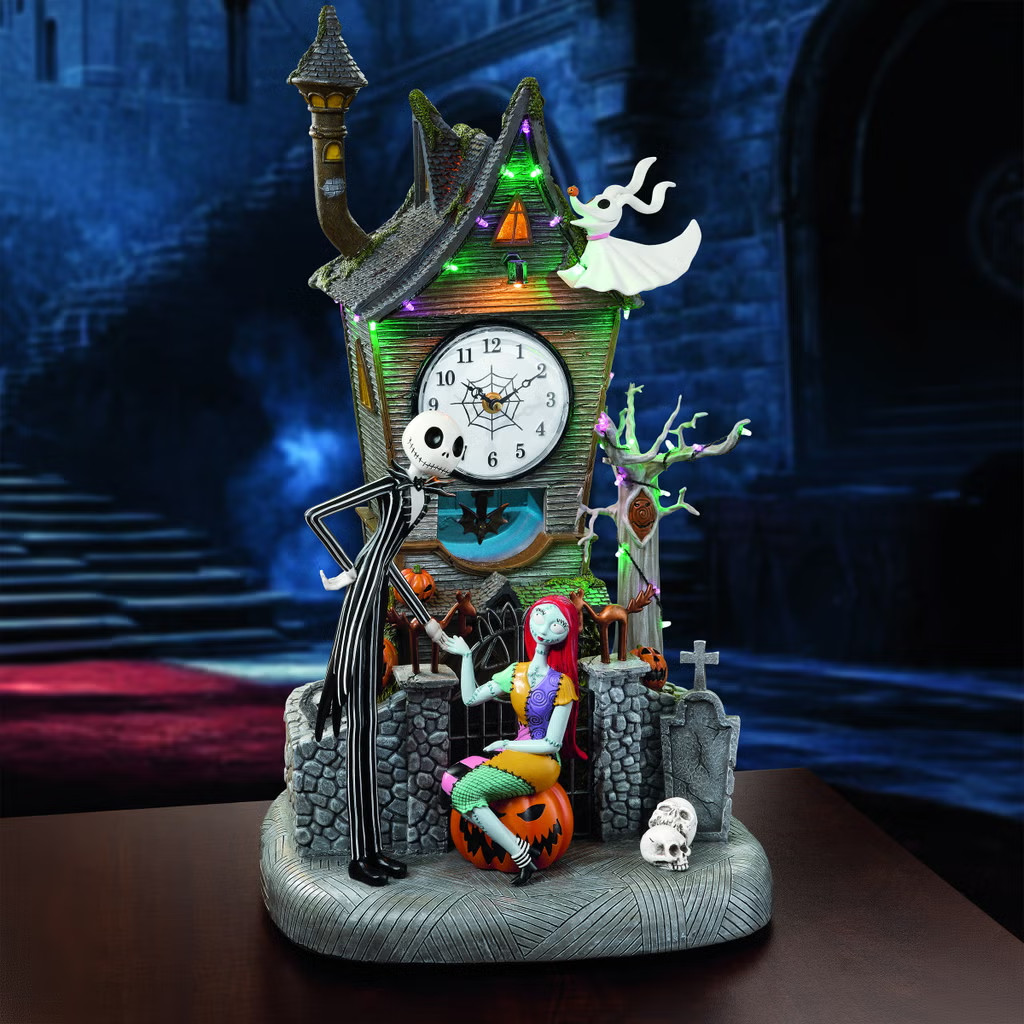 Disney 2026 ~ Nightmare Before Christmas ~ Animated 22" Clock Tower ~ New In Box Disney 2026 ~ Nightmare Before Christmas ~ Animated 22" Clock Tower ~ New In Box