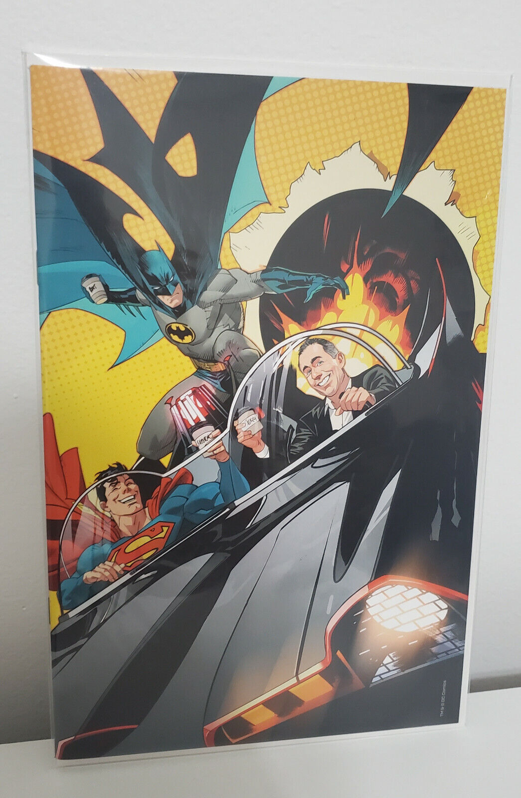 Batman Superman World\'s Finest #1 Dan Mora 1:100 Jerry Seinfeld Virgin Variant