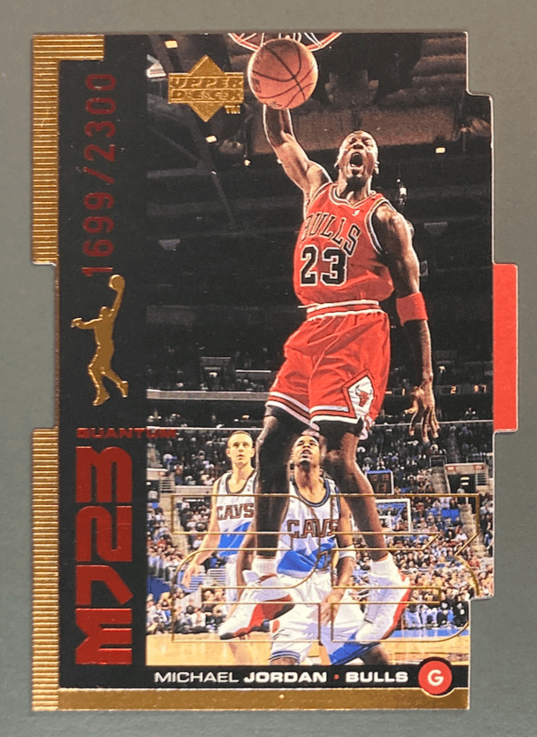 Michael Jordan 1998-99 Upper Deck MJ23 Bronze DIE CUT 1699/2300