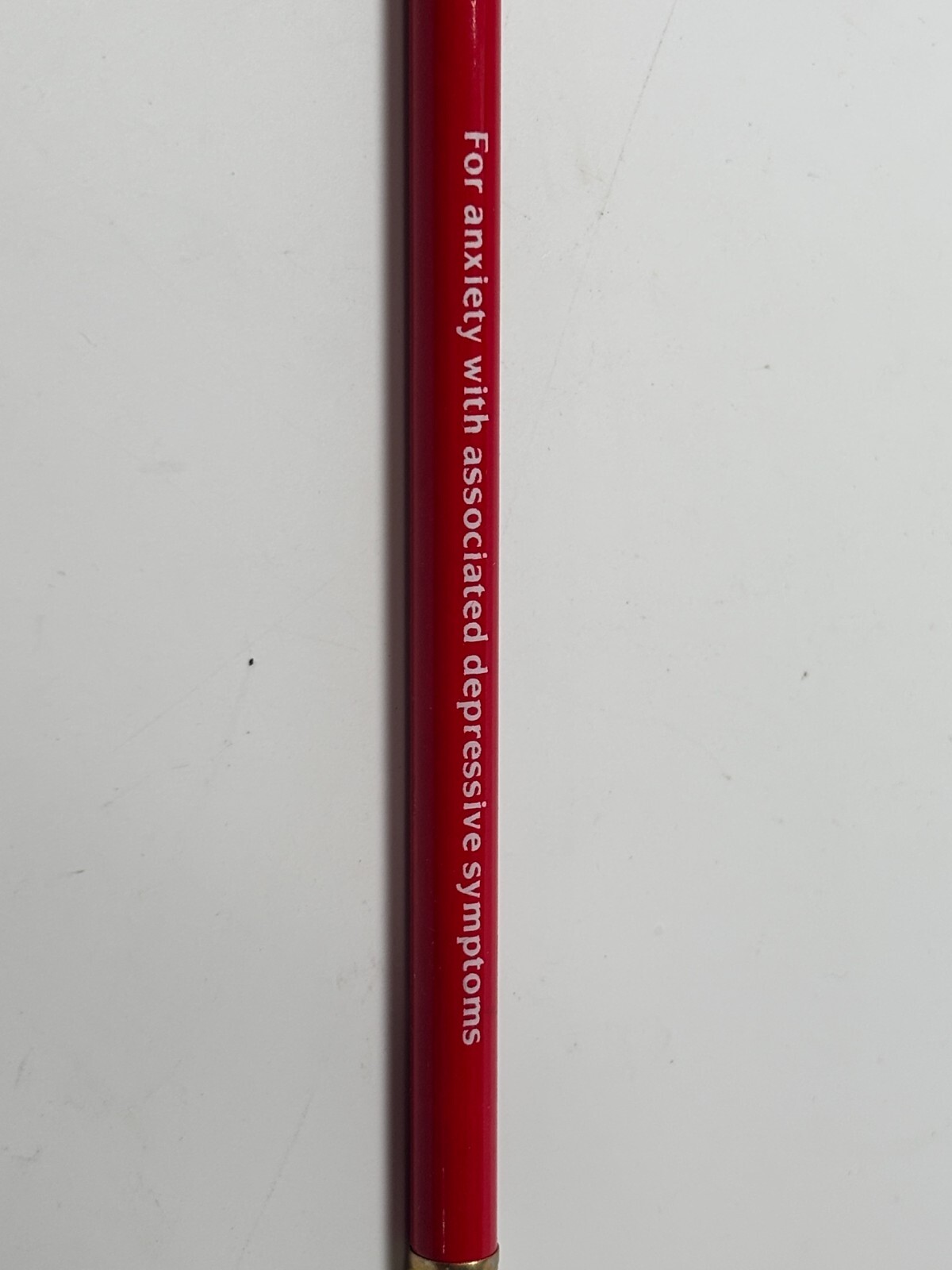 VTG XANAX advertising Pencil UpJohn Company Red Anxiety Depressive Collectible VTG XANAX advertising Pencil UpJohn Company Red Anxiety Depressive Collectible