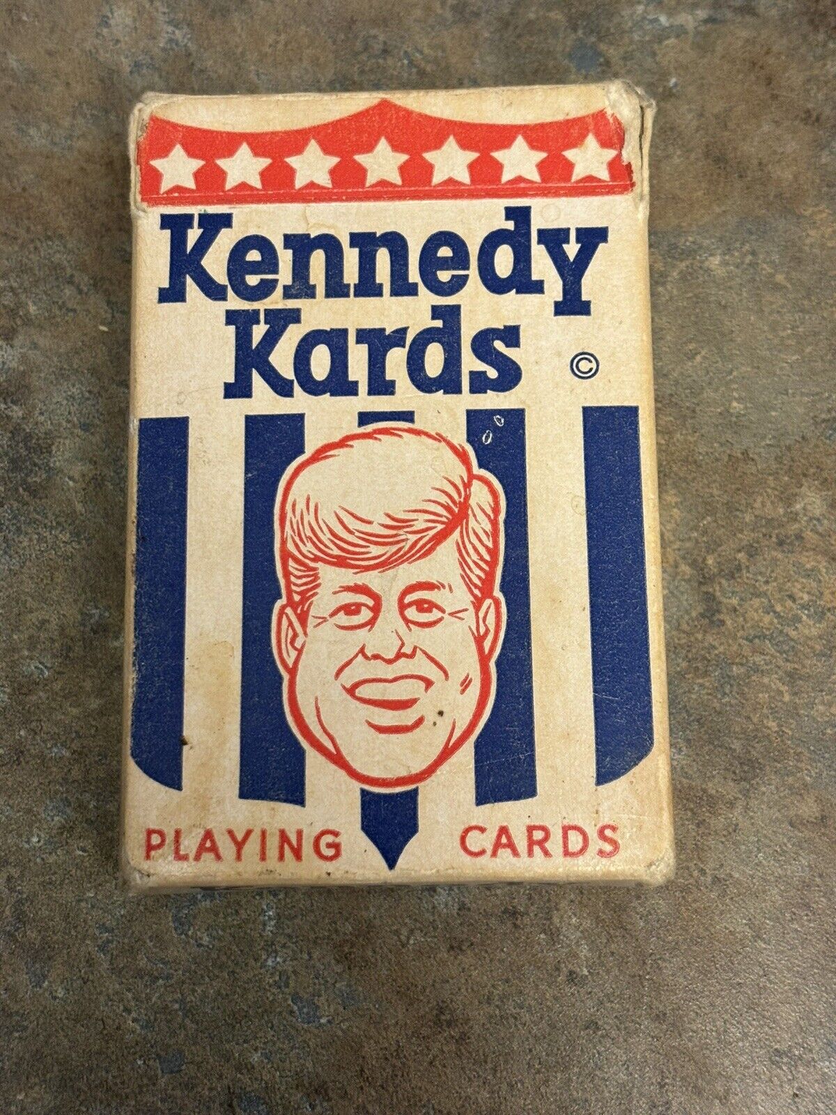 1963 KENNEDY KARDS President John F. Kennedy (JFK) Playing Cards