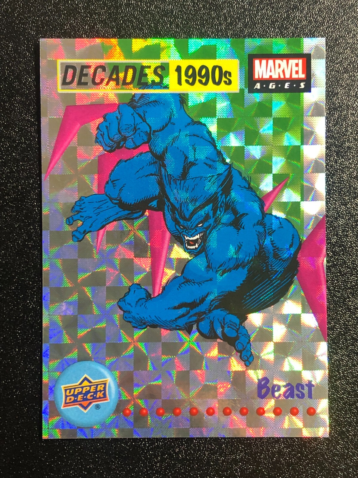 2020 Upper Deck Marvel Ages 🔥 Beast Prism Decades 1990s 🔥 1:32 Packs 2020 Upper Deck Marvel Ages 🔥 Beast Prism Decades 1990s 🔥 1:32 Packs