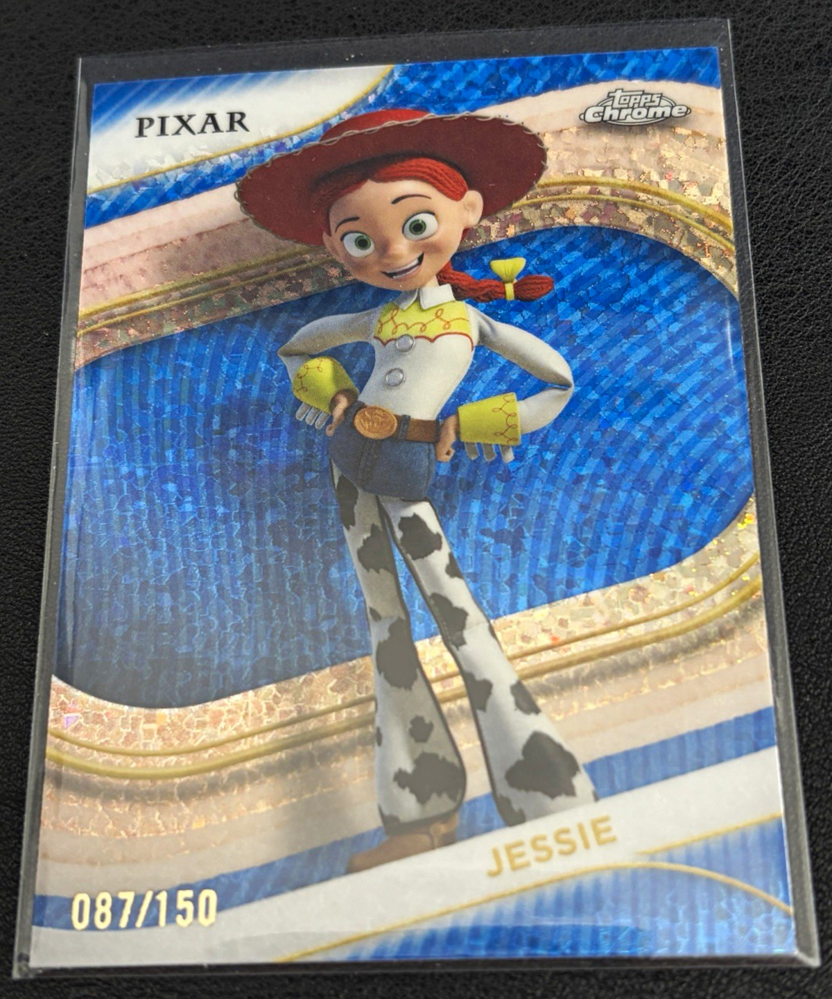 Topps 2025 Topps Chrome Disney Pixar Jessie #94 Serial Numbered 087/150 Topps 2025 Topps Chrome Disney Pixar Jessie #94 Serial Numbered 087/150