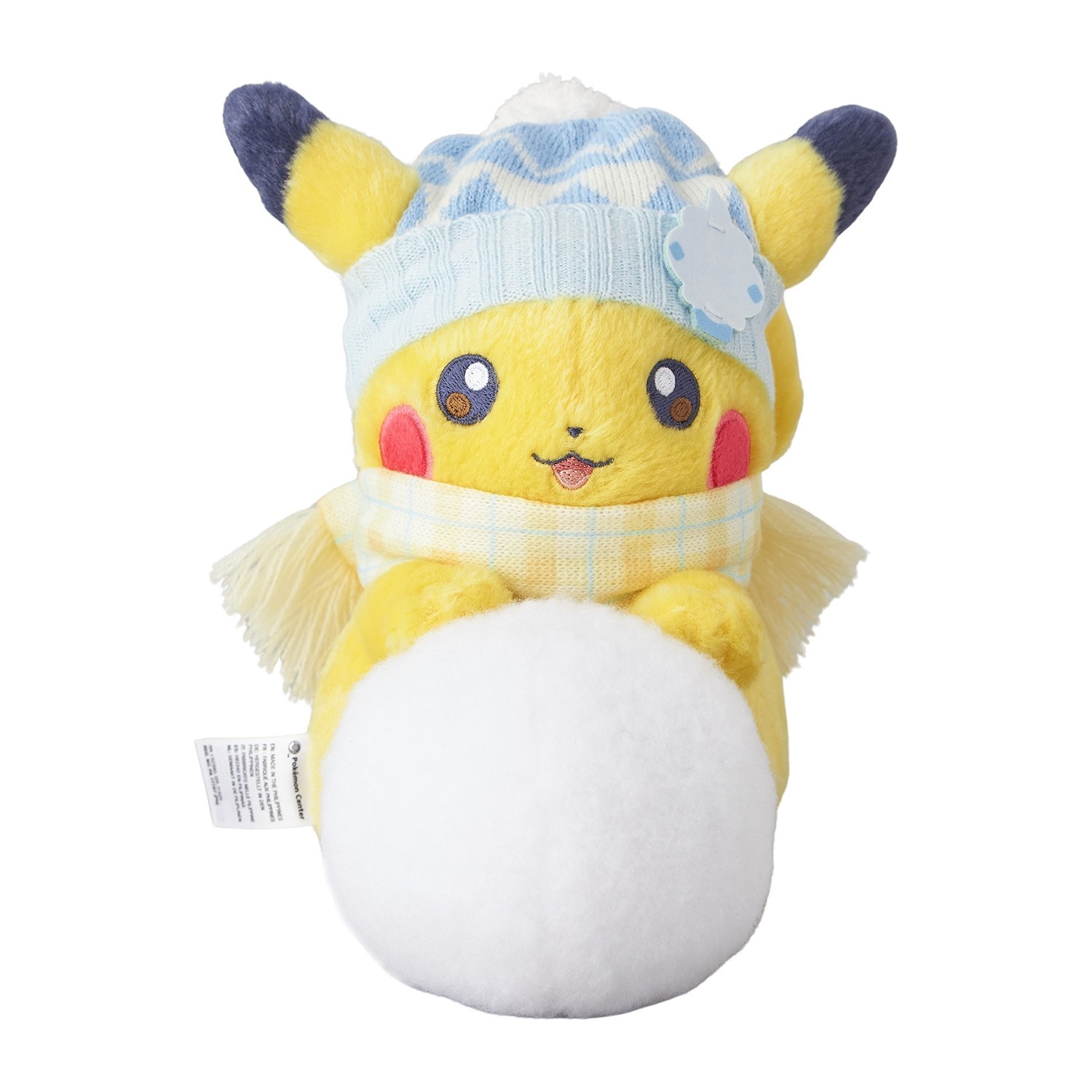 Pokemon Center Japan Pikachu Snow Play Plush 2025 Winter Snowball Toy Cute Japan Pokemon Center Japan Pikachu Snow Play Plush 2025 Winter Snowball Toy Cute Japan