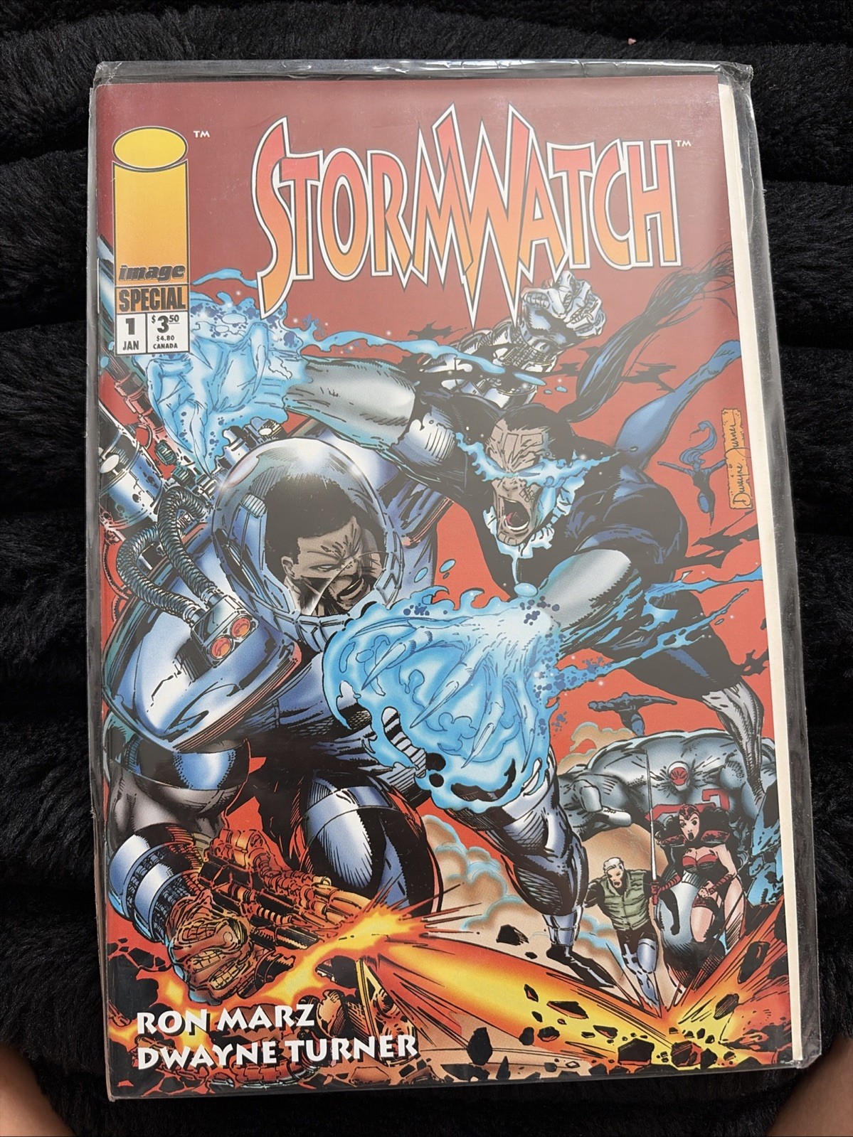 Stormwatch Special #1 (Jan 1994, Image) signed Ron Marz Stormwatch Special #1 (Jan 1994, Image) signed Ron Marz