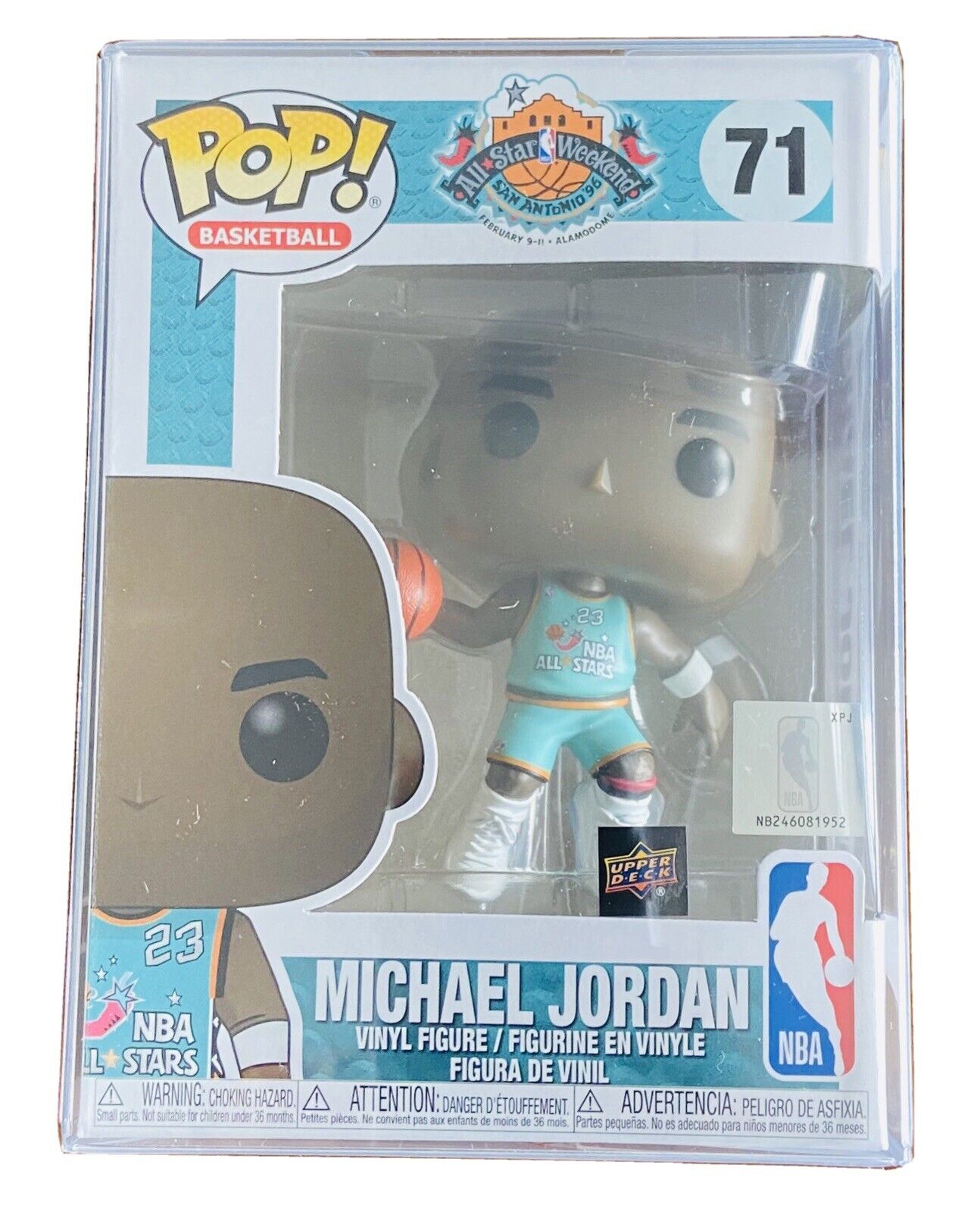 Funko POP NBA Michael Jordan All Star Weekend #71 Upper Deck 