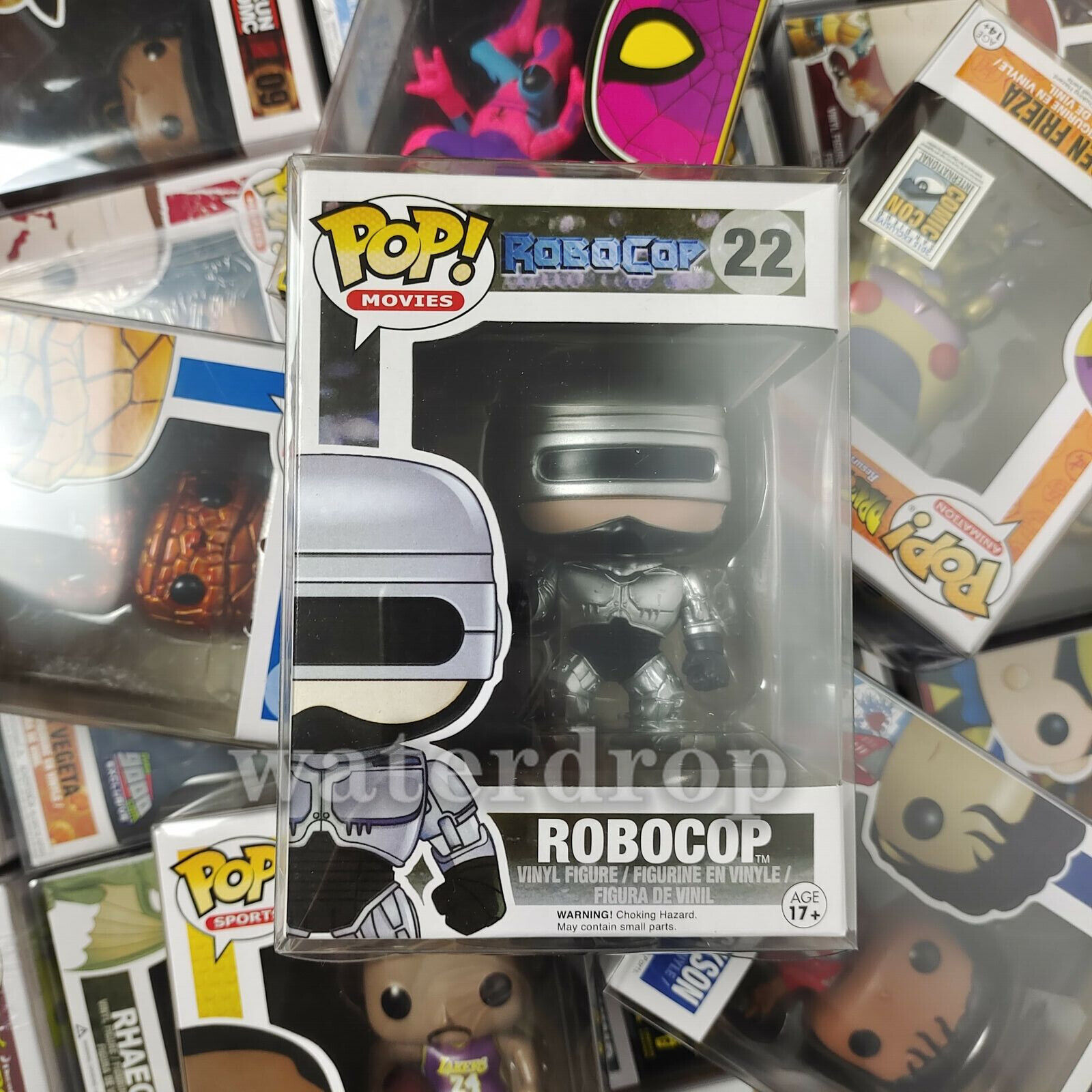Funko Pop Movies：Robocop #22 Retired Vaulted Extremely Rare “Mint”With Protector