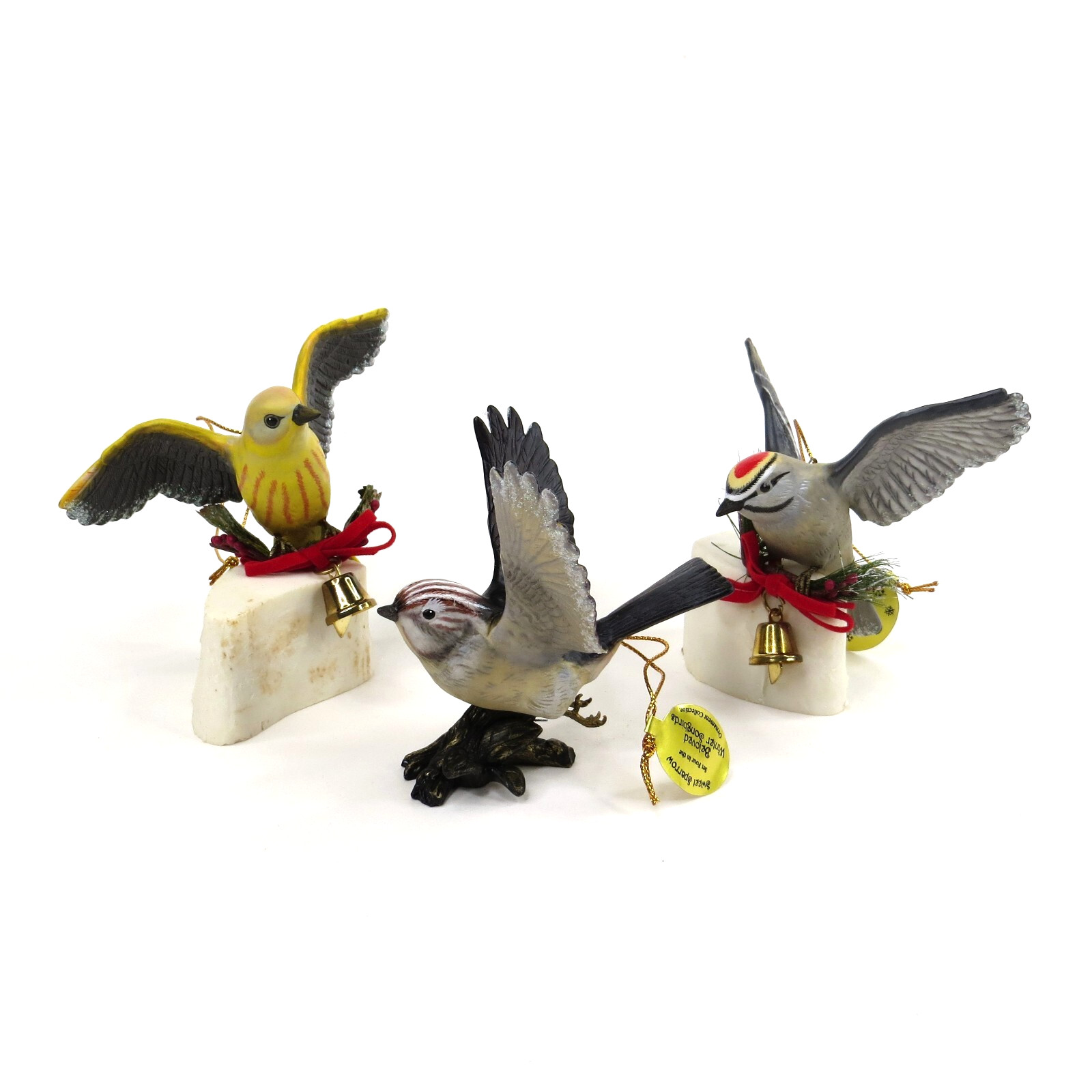 Bradford Editions Beloved Winter Songbirds Christmas Tree Ornaments 4th Issue Bradford Editions Beloved Winter Songbirds Christmas Tree Ornaments 4th Issue