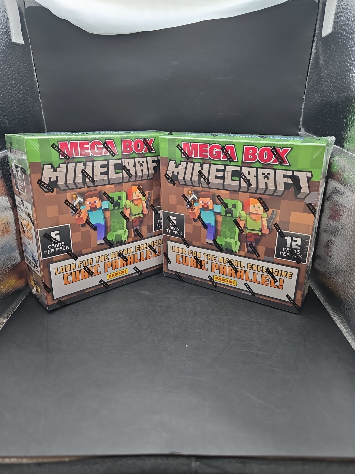 2x 2024 Panini MINECRAFT Trading Cards Factory Sealed Mega Boxes 12 Packs/box 2x 2024 Panini MINECRAFT Trading Cards Factory Sealed Mega Boxes 12 Packs/box
