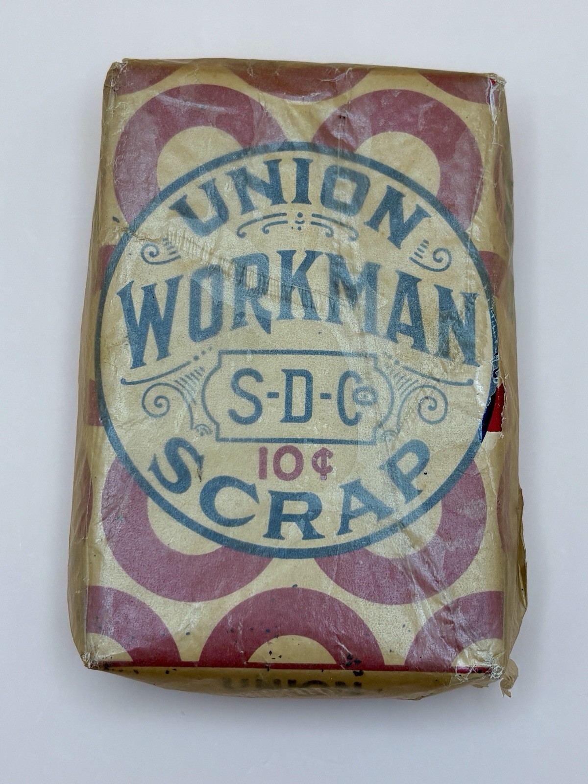 Rare 1920’s Unopened Wax Pack Scrap Union Workman Tobacco Scotten Dillon Co Rare 1920’s Unopened Wax Pack Scrap Union Workman Tobacco Scotten Dillon Co