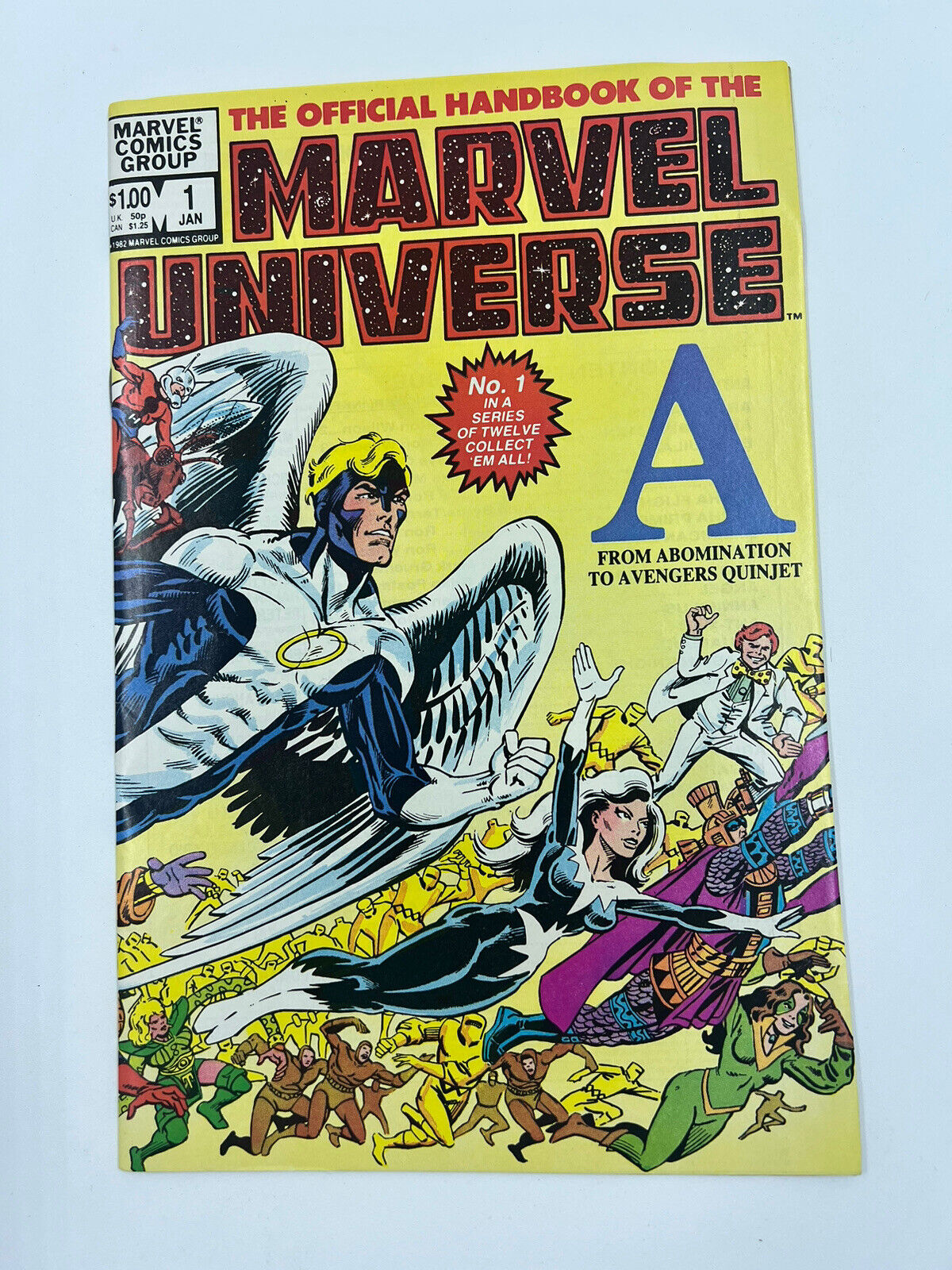 The Official Handbook of the Marvel Universe A #1 - Jan 1982 