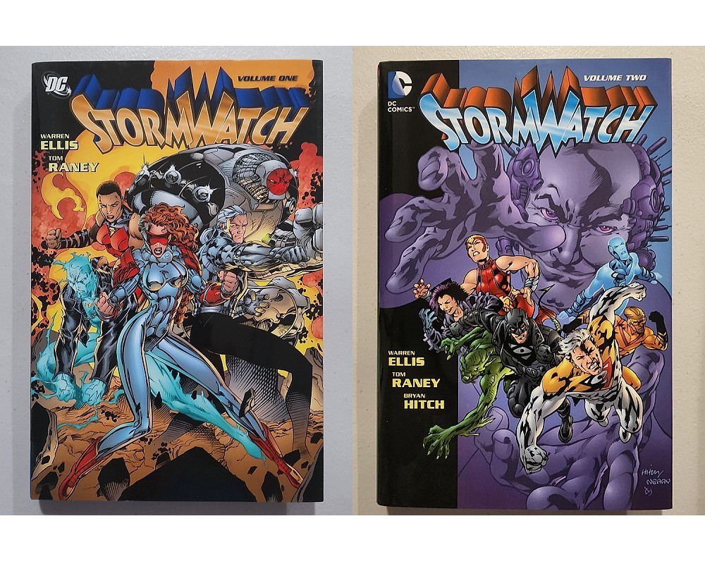 Stormwatch Hardcover Vol 1 & 2 Complete Set full Ellis run Authority Prequal HC Stormwatch Hardcover Vol 1 & 2 Complete Set full Ellis run Authority Prequal HC