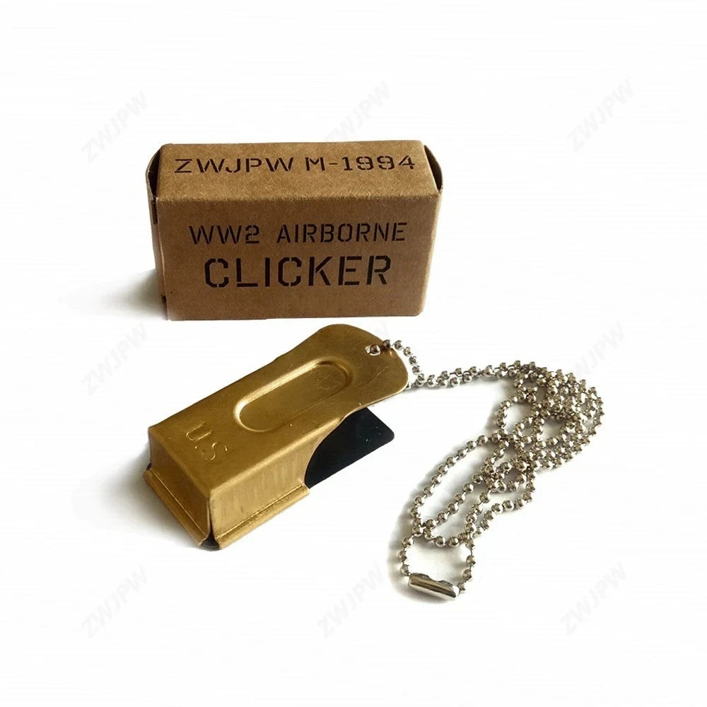 WW2 US Army Airborne Cricket Clicker D-Day Normandy Paratrooper Signal Tool WWII WW2 US Army Airborne Cricket Clicker D-Day Normandy Paratrooper Signal Tool WWII