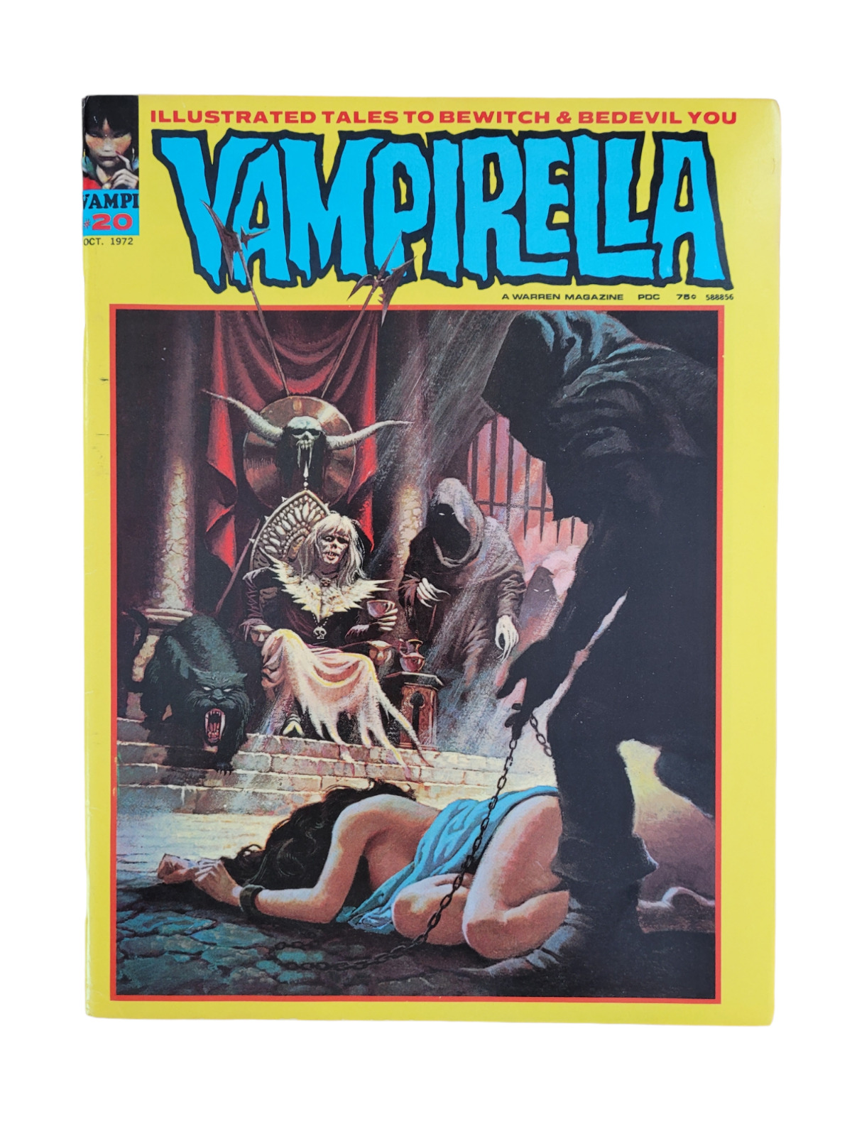 Vampirella #20 Warren Magazine Oct. 1972 Sharp Copy Science Fiction Horror