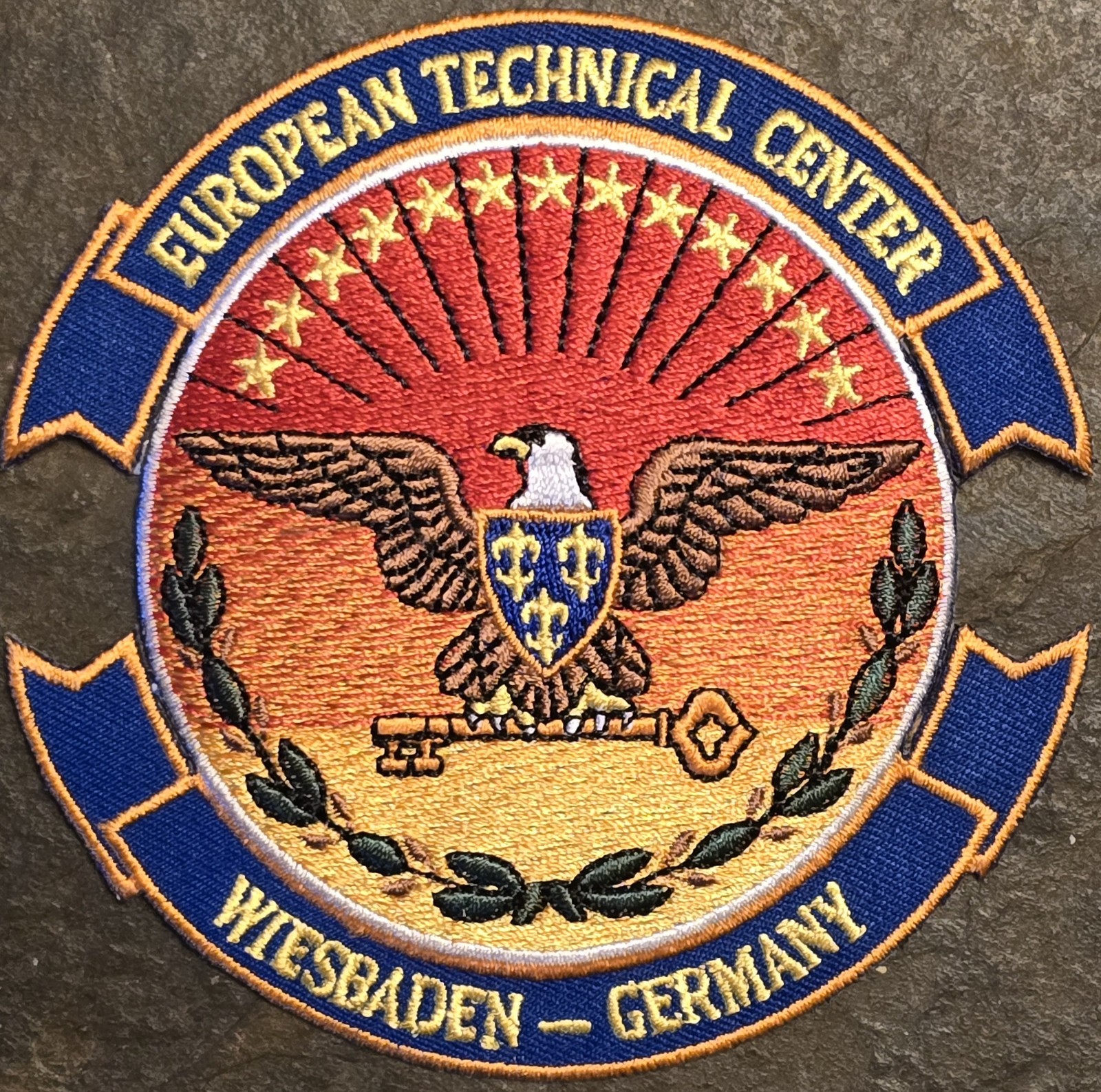 European Technical Center ETC NSA Communications Hub Wiesbaden, Germany Patch 5" European Technical Center ETC NSA Communications Hub Wiesbaden, Germany Patch 5"