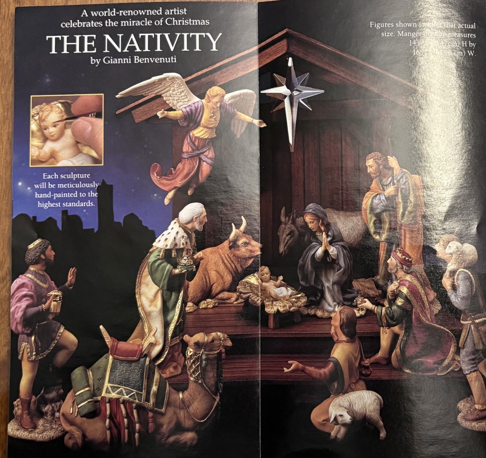 Franklin Mint The Nativity by Gianni Benvenuti- A King is Born (12 Figures) Franklin Mint The Nativity by Gianni Benvenuti- A King is Born (12 Figures)