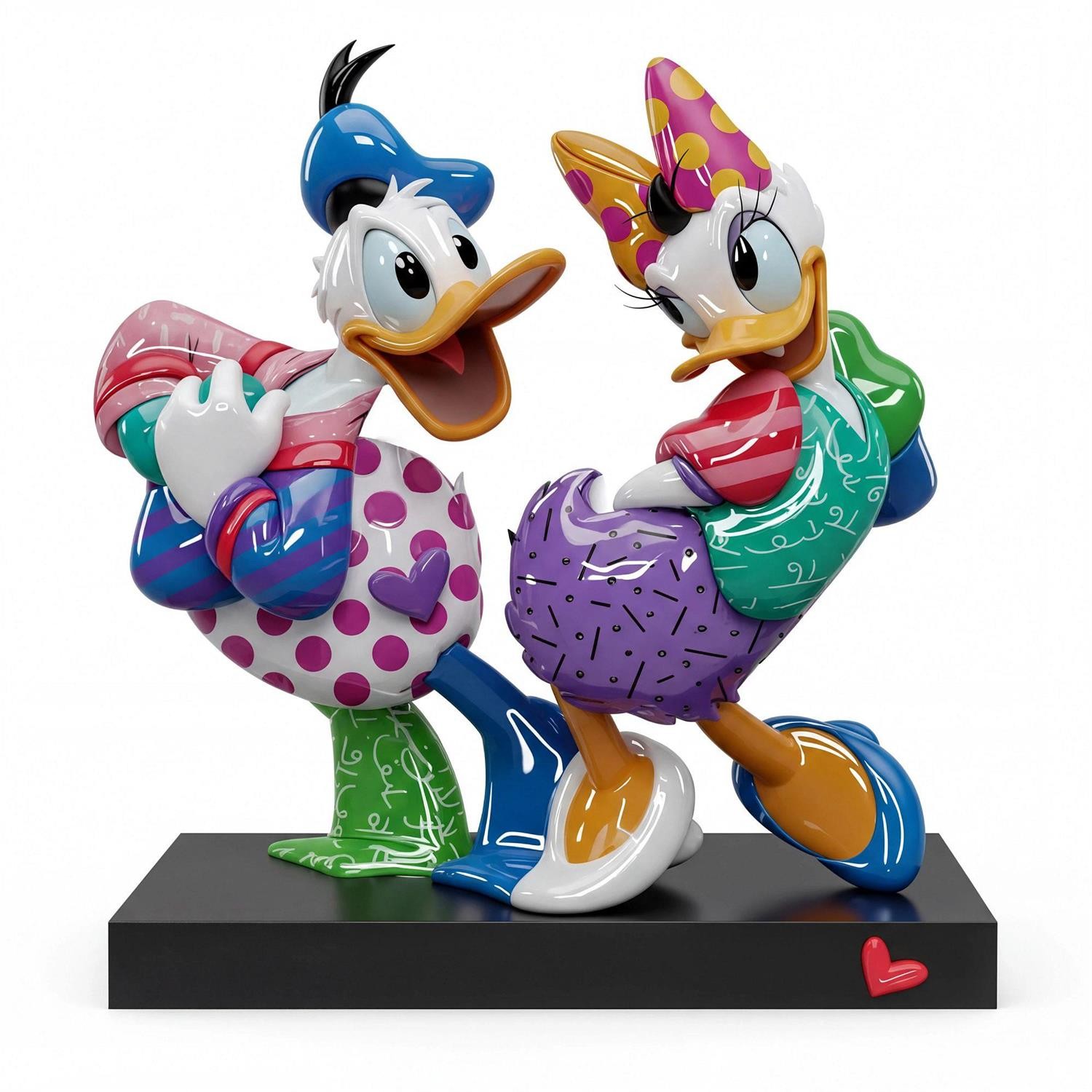 PRE-ORDER Daisy & Donald In Love By: Romero Britto *SHIPS 11/2026 NEW 2026 PRE-ORDER Daisy & Donald In Love By: Romero Britto *SHIPS 11/2026 NEW 2026