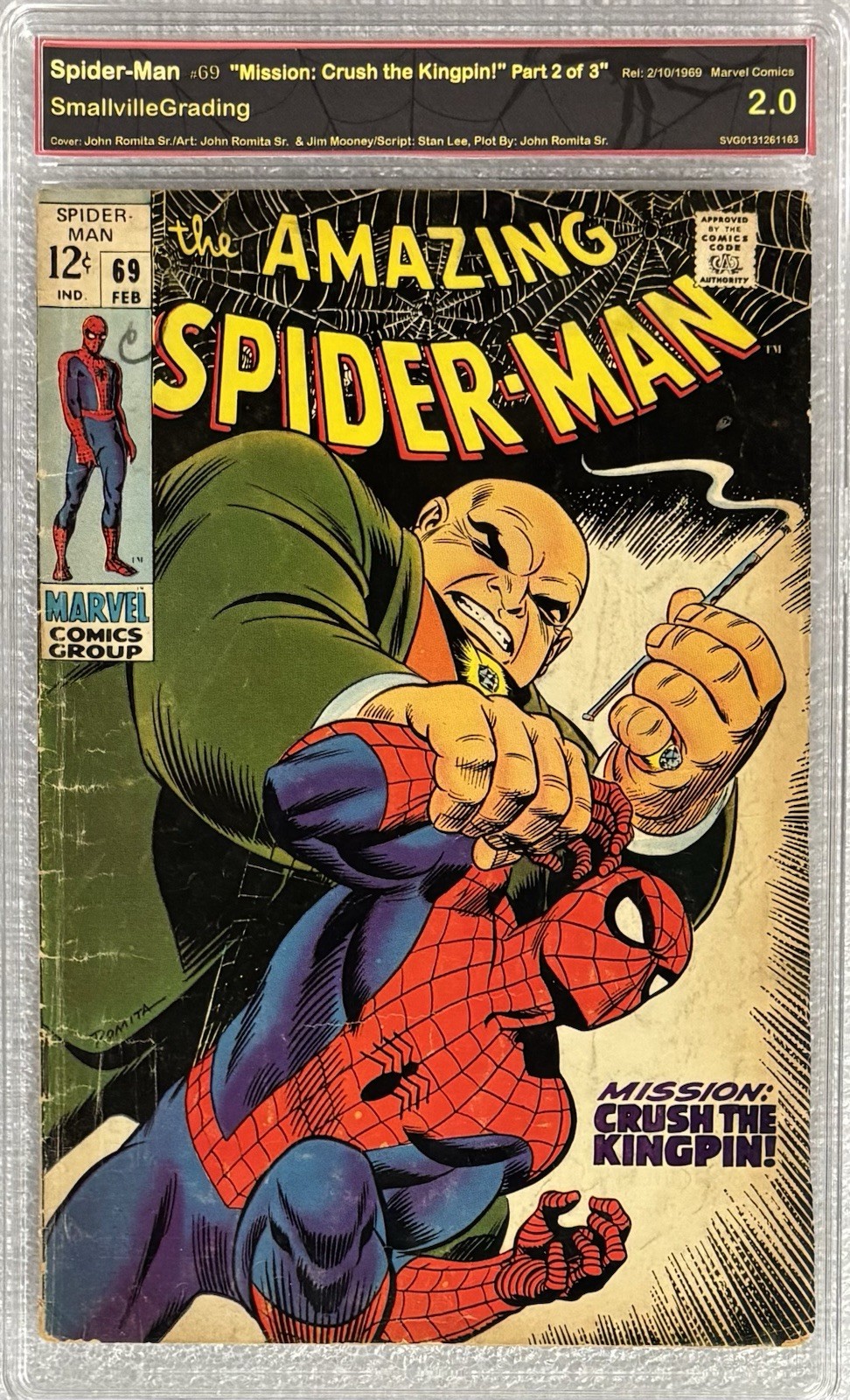 The Amazing Spider-Man #69 (Marvel Comics February 1969) SVG 2.0🤗