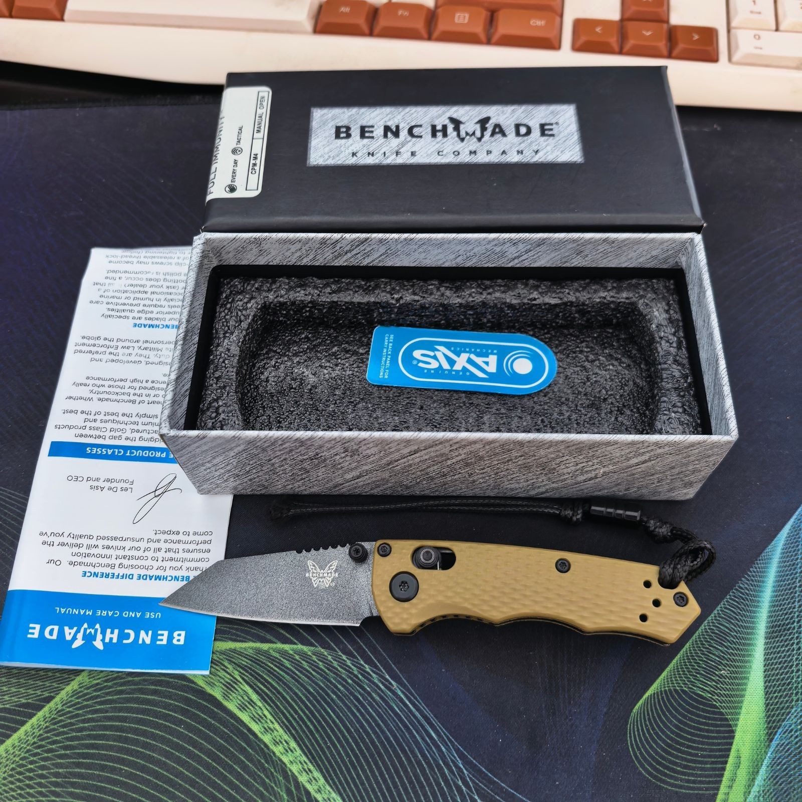 Benchmade Full Immunity 290BK-2 M4 Army Green Nylon Pocket Knife Under 2.5" Benchmade Full Immunity 290BK-2 M4 Army Green Nylon Pocket Knife Under 2.5"