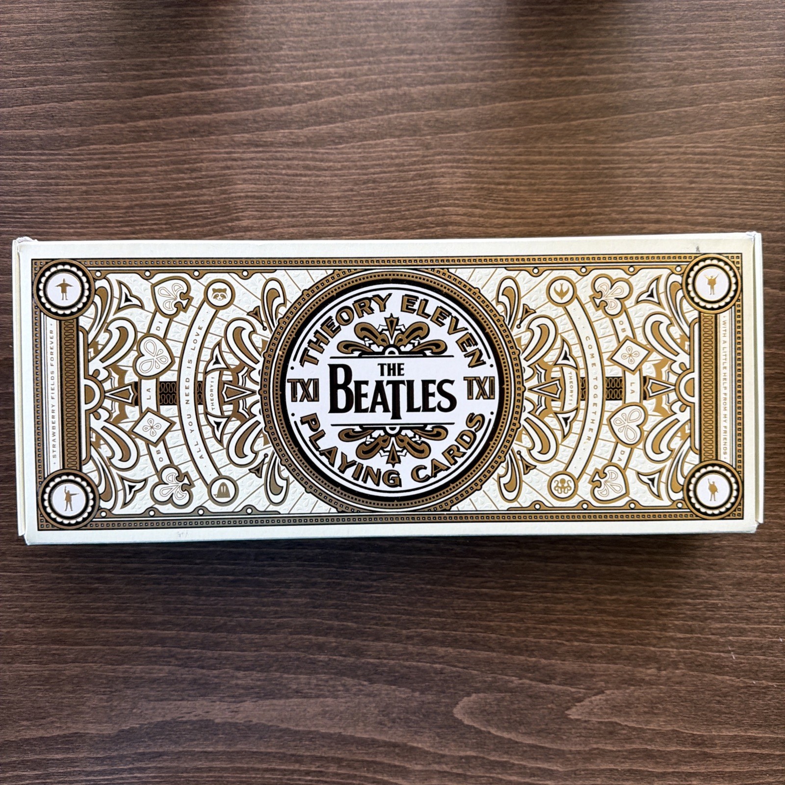 The Beatles Theory11 Playing Cards 4 Deck Box Set Sealed Box Has Damage The Beatles Theory11 Playing Cards 4 Deck Box Set Sealed Box Has Damage