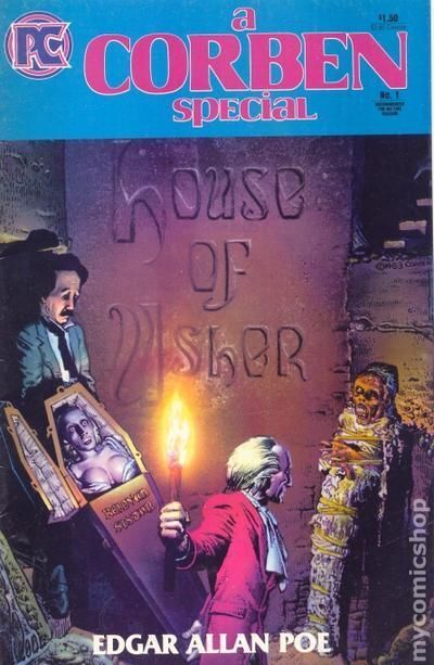 Corben Special House of Usher #1 VF 8.0 1984 Stock Image