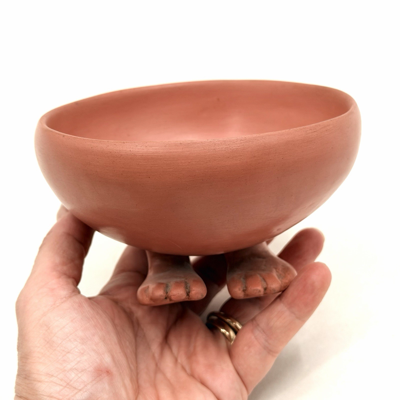 Vintage MMA New York Egyptian Footed Bowl Pop Art Ceramic 1980s Replica 5” Vintage MMA New York Egyptian Footed Bowl Pop Art Ceramic 1980s Replica 5”