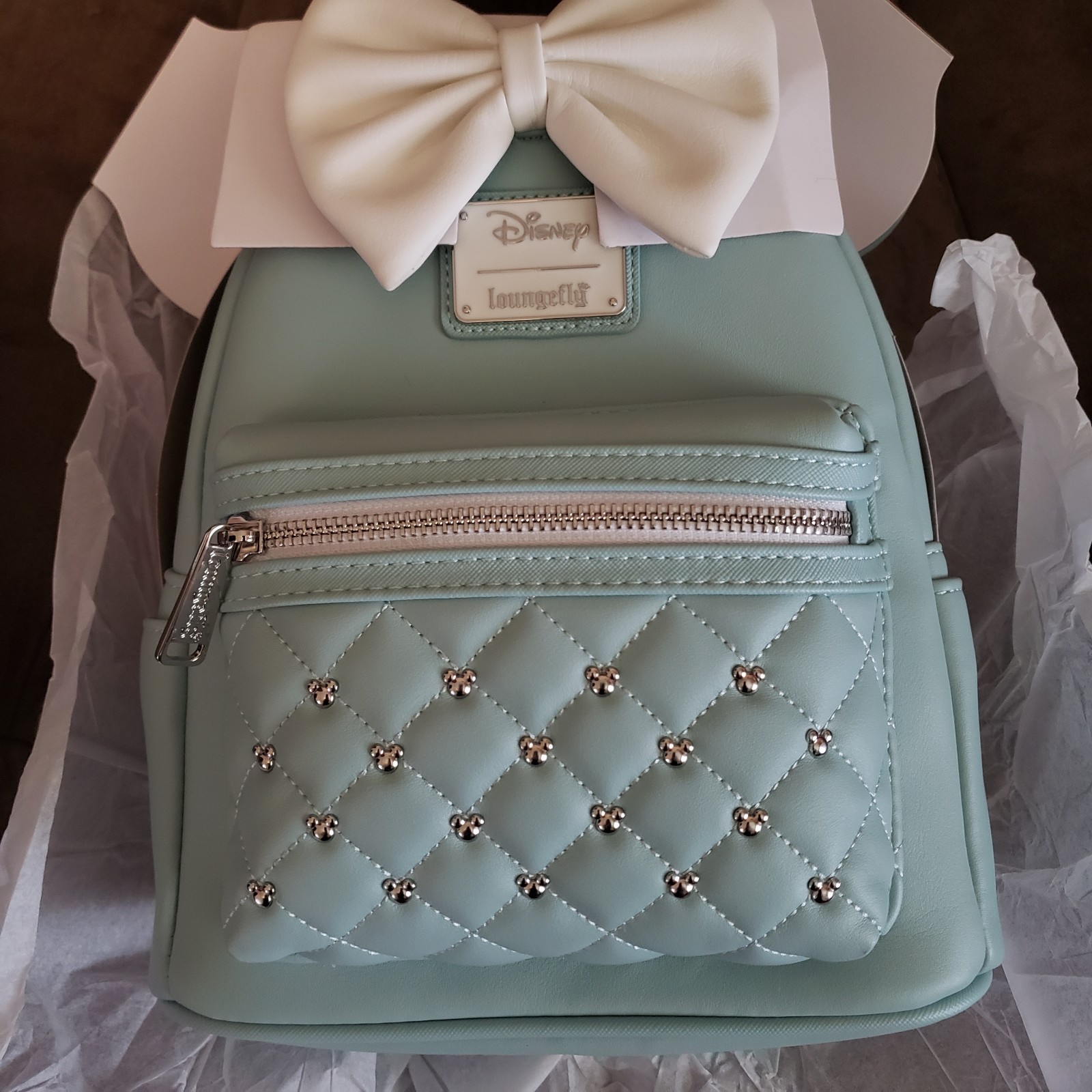 Loungefly Disney Minnie Mouse “Elegance” Mini Backpack New With Tags.